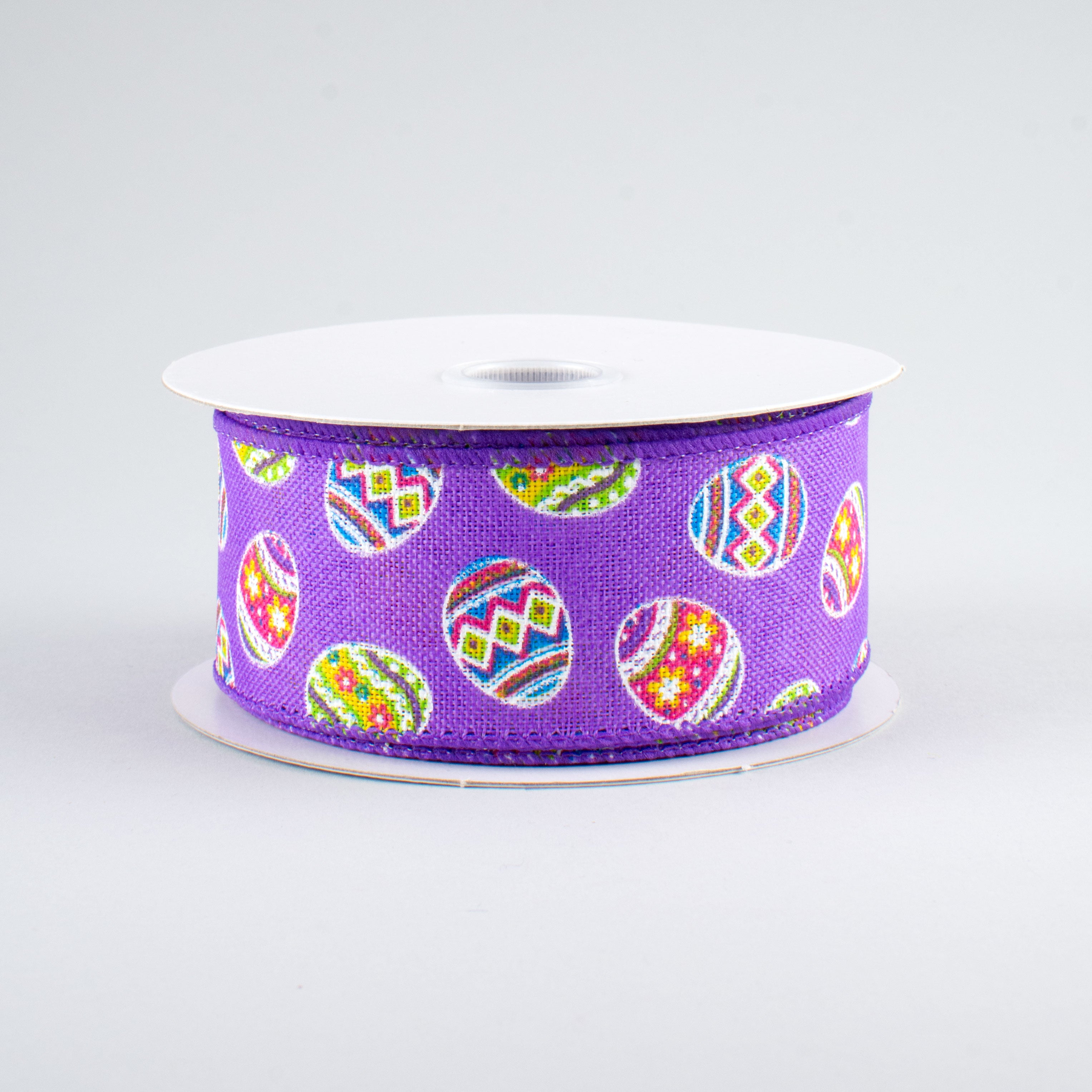 1.5" Small Egg Dots Ribbon: Lavender (10 Yards)