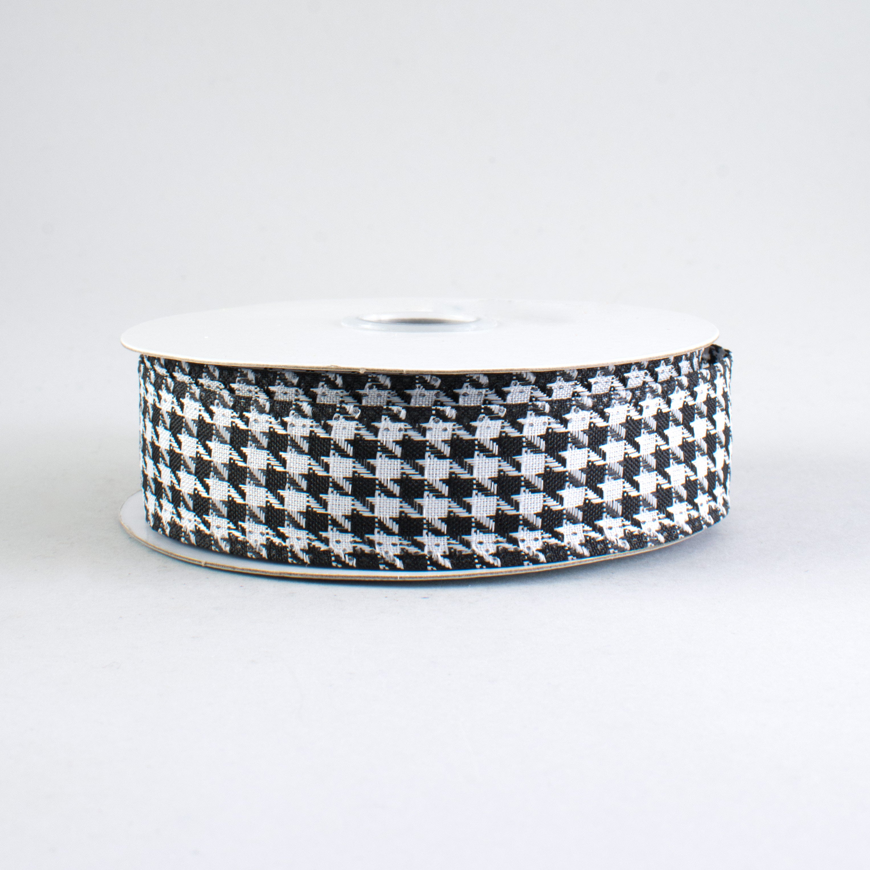 1" Small Houndstooth Ribbon (10 Yards)