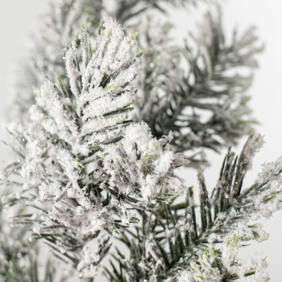 18" Snow Angel Pine Spray Lifestyle Photo