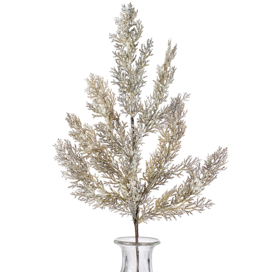 30" Snow Cedar Spray: Brown Item Number: 270699
