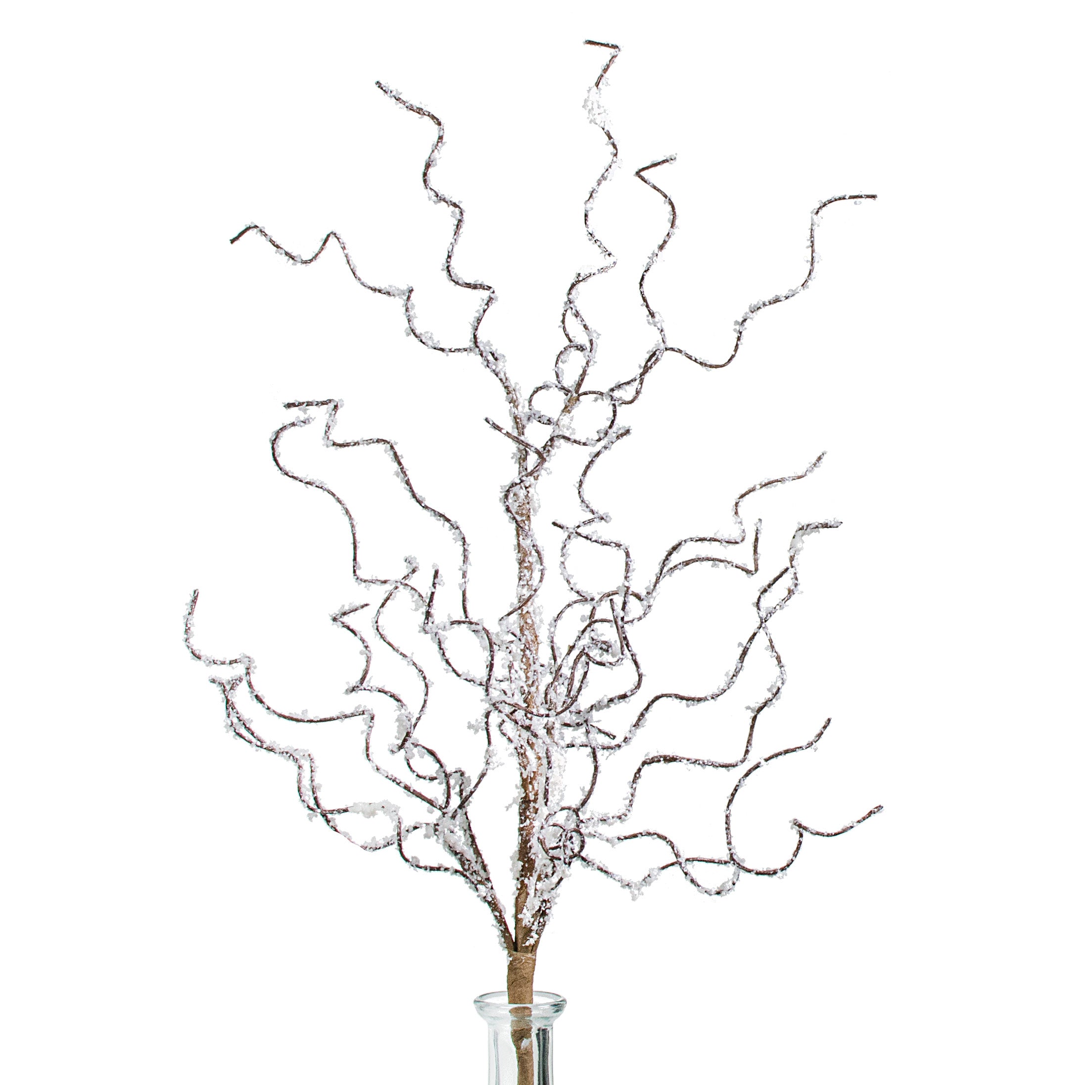 26" Snow Glitter Wild Twig Spray Item Number: XS9522
