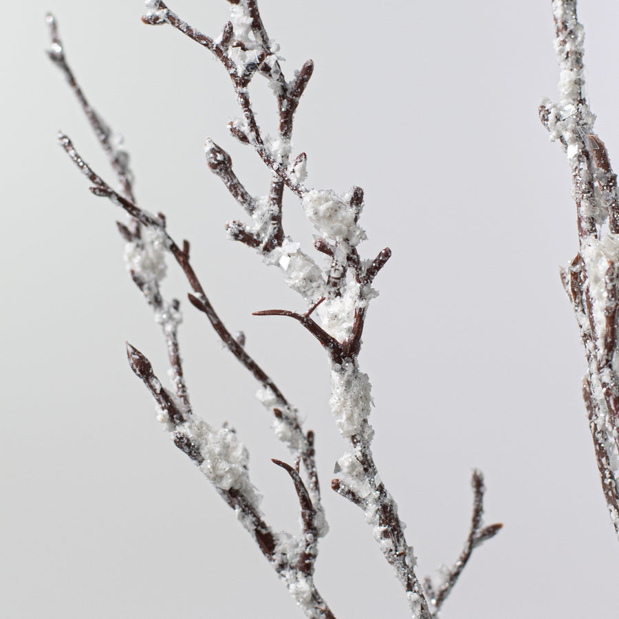 31" Snow Ice Twig Spray Lifestyle Photo