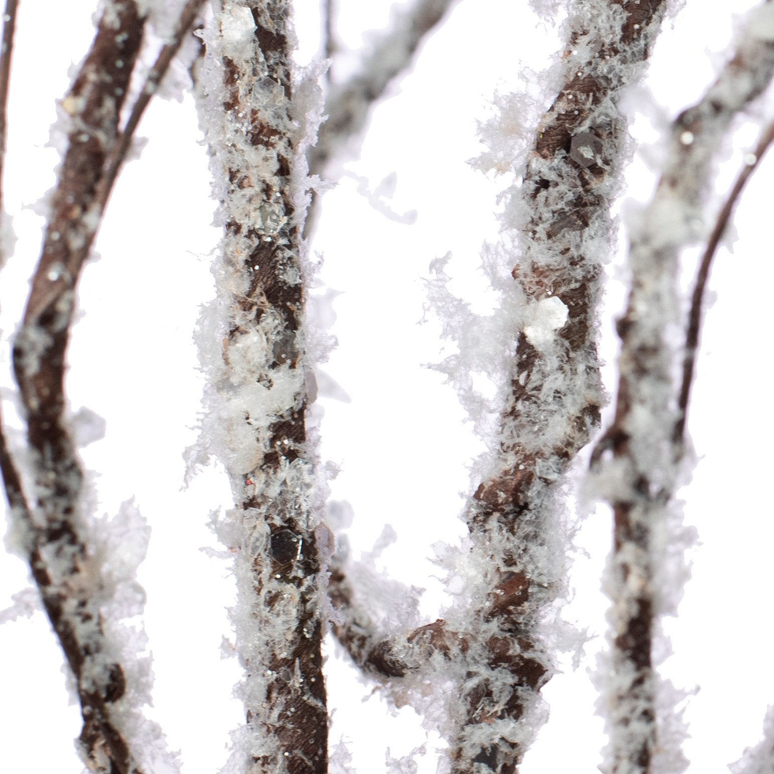 33" Snow Iced Twig Bundle (4) detail photo 3
