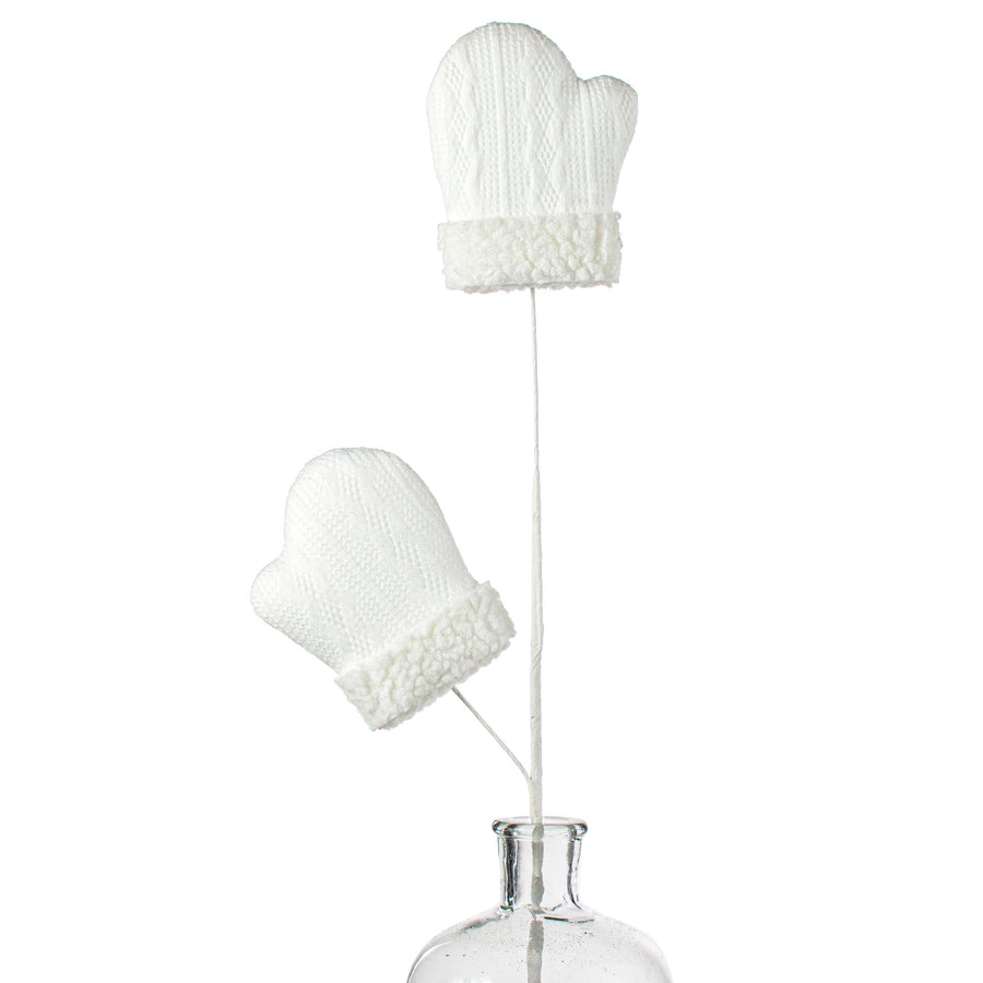 26" Snow Mitten Spray: White Item Number: 85603WT
