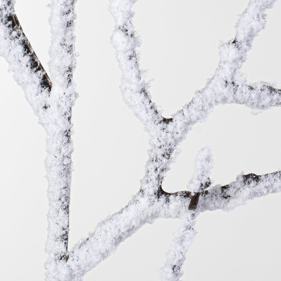 36" Snow Twig Spray Lifestyle Photo