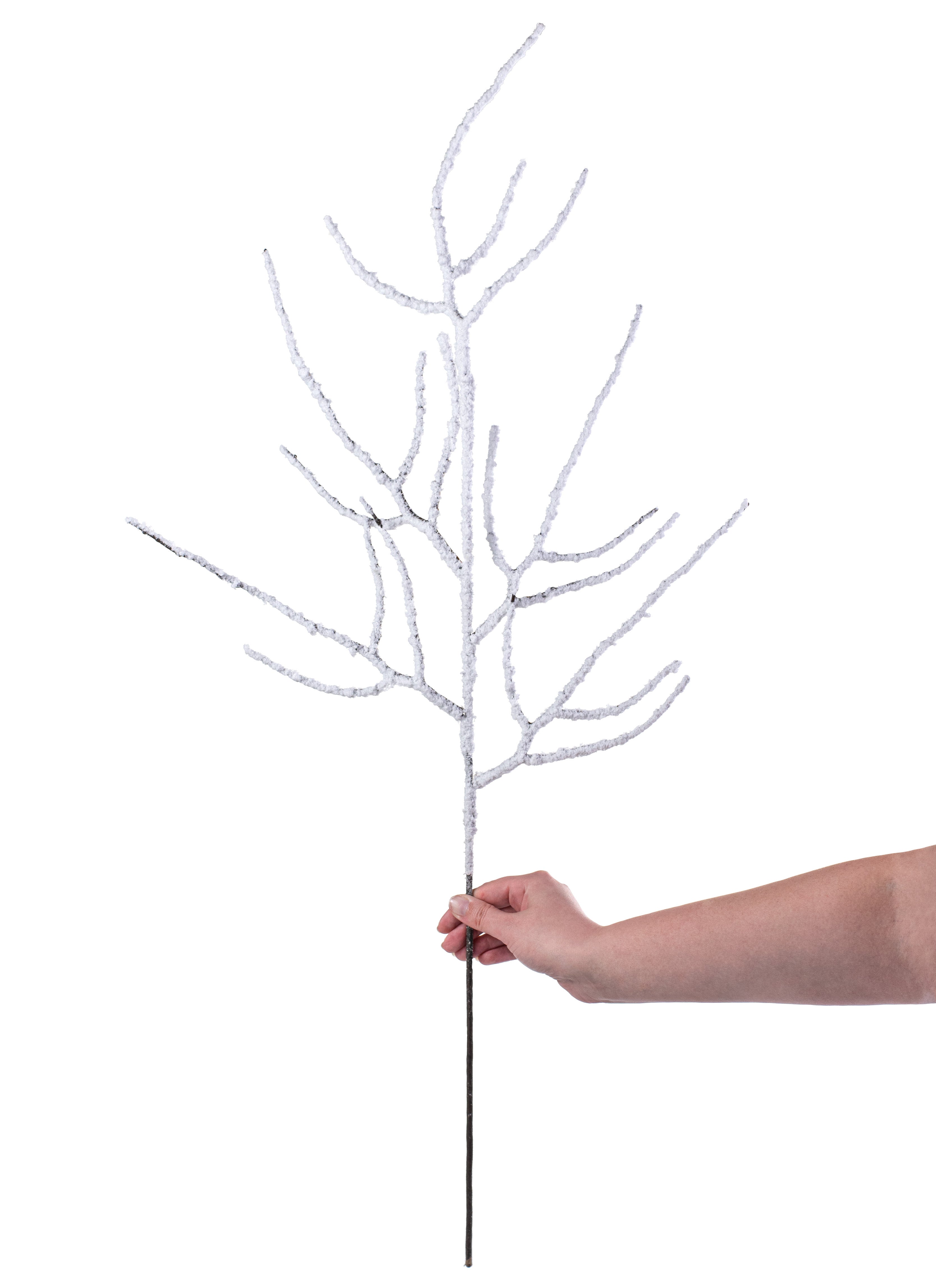 36" Snow Twig Spray detail photo 3