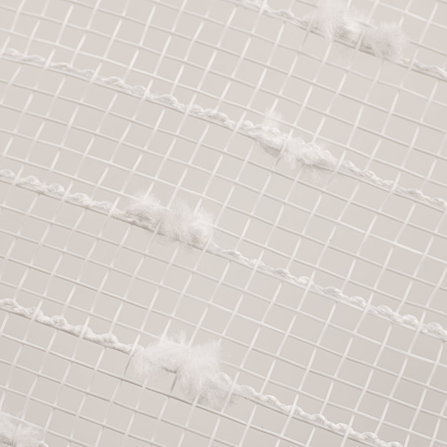 10" Snowball Deco Mesh: White (10 Yards) detail photo 3