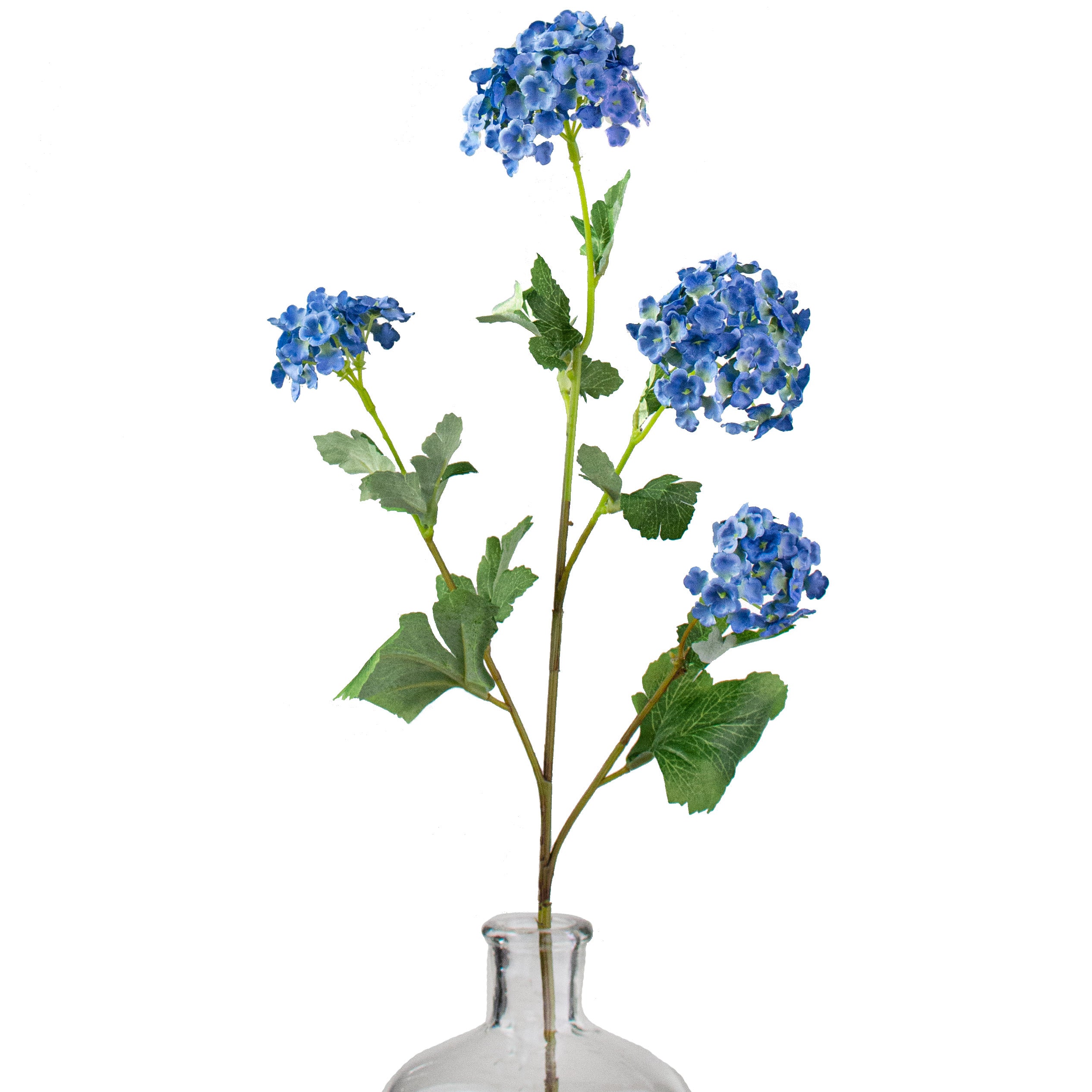 28" Snowball Hydrangea Spray: Blue Item Number: 137021