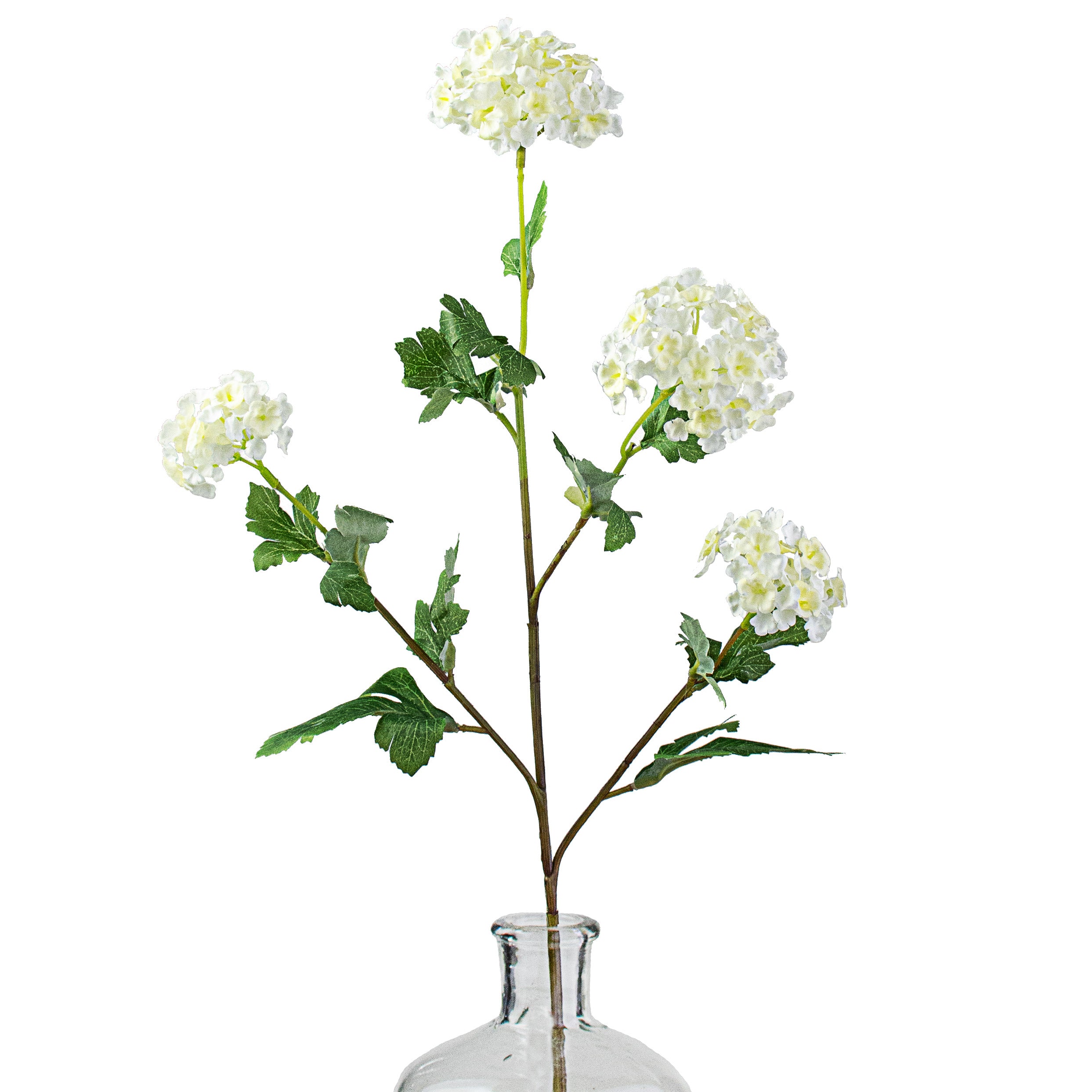 28" Snowball Hydrangea Spray: Cream Item Number: 137022