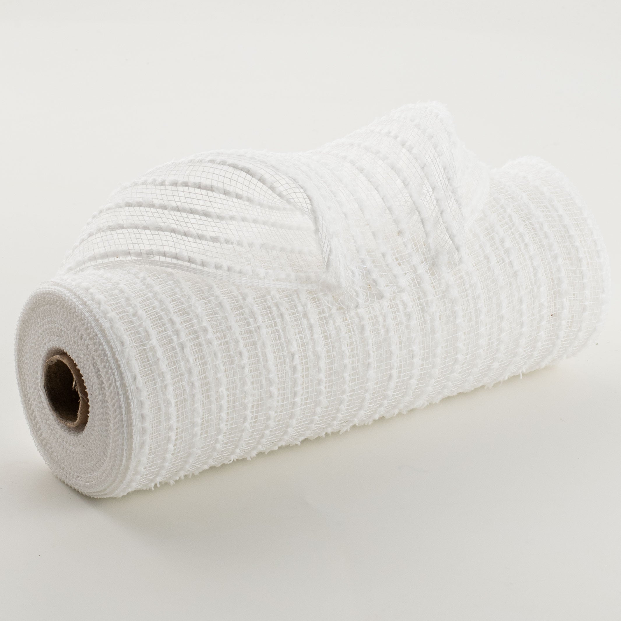 10" Snowdrift Deco Mesh: White Item Number: RY810227