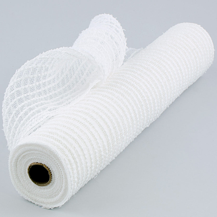21" Snowdrift Deco Mesh: White (10 Yards) Item Number: RY910227