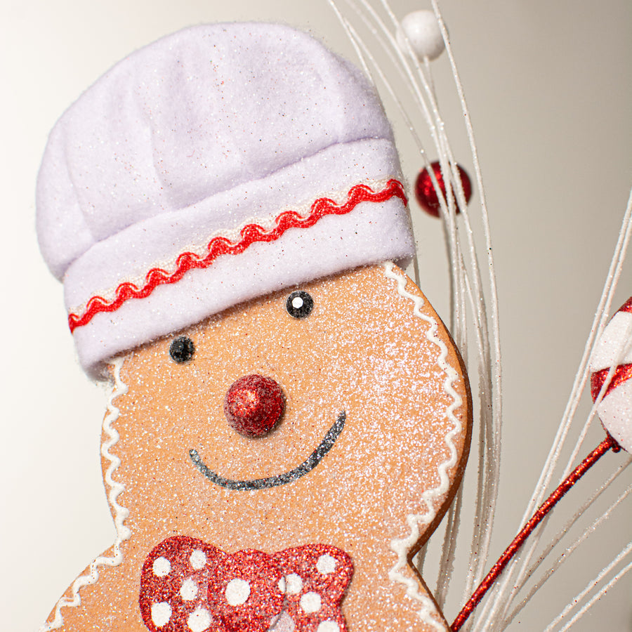 25" Snowman Chef Cookie Spray detail photo 3