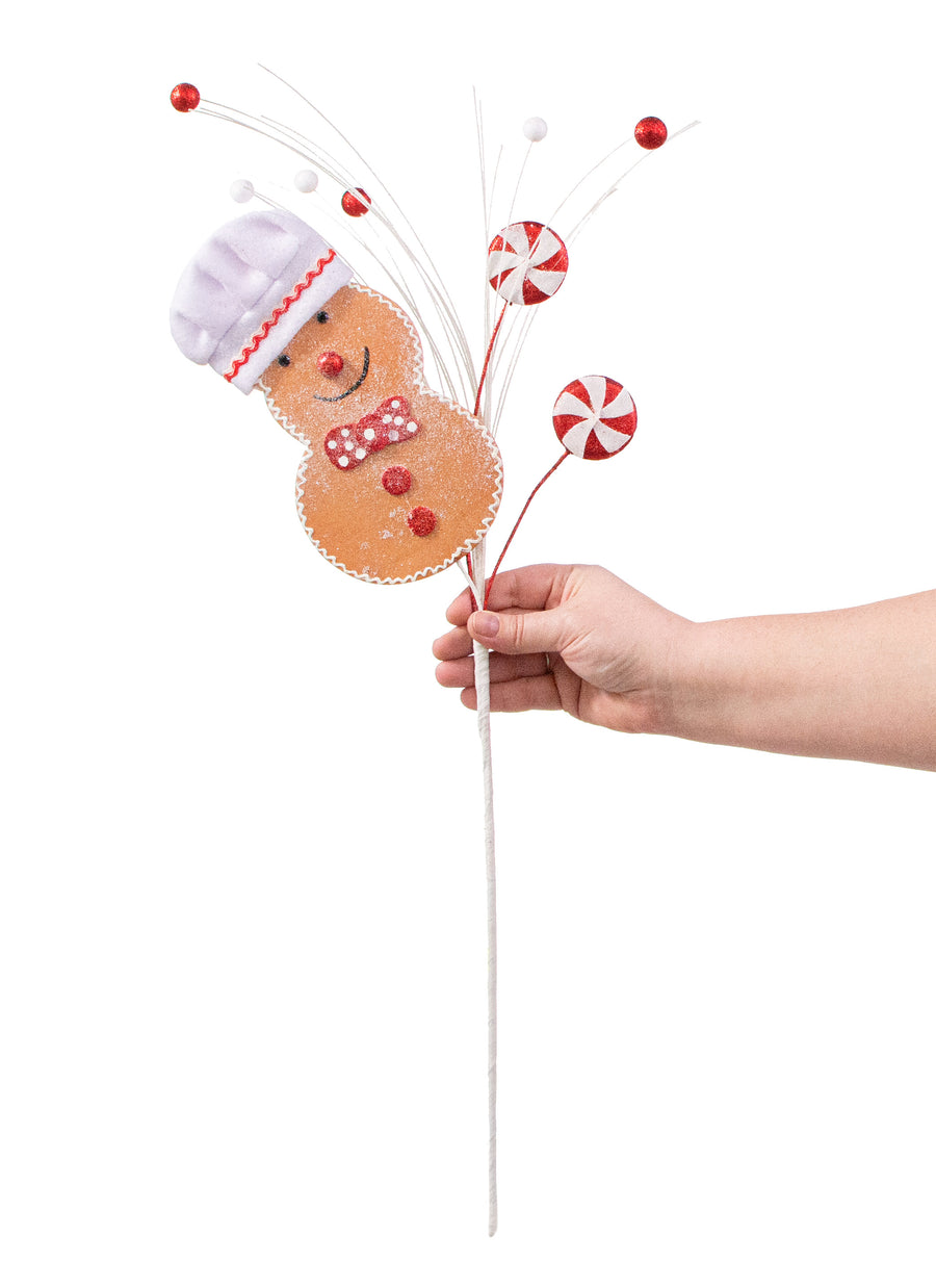 25" Snowman Chef Cookie Spray detail photo 4
