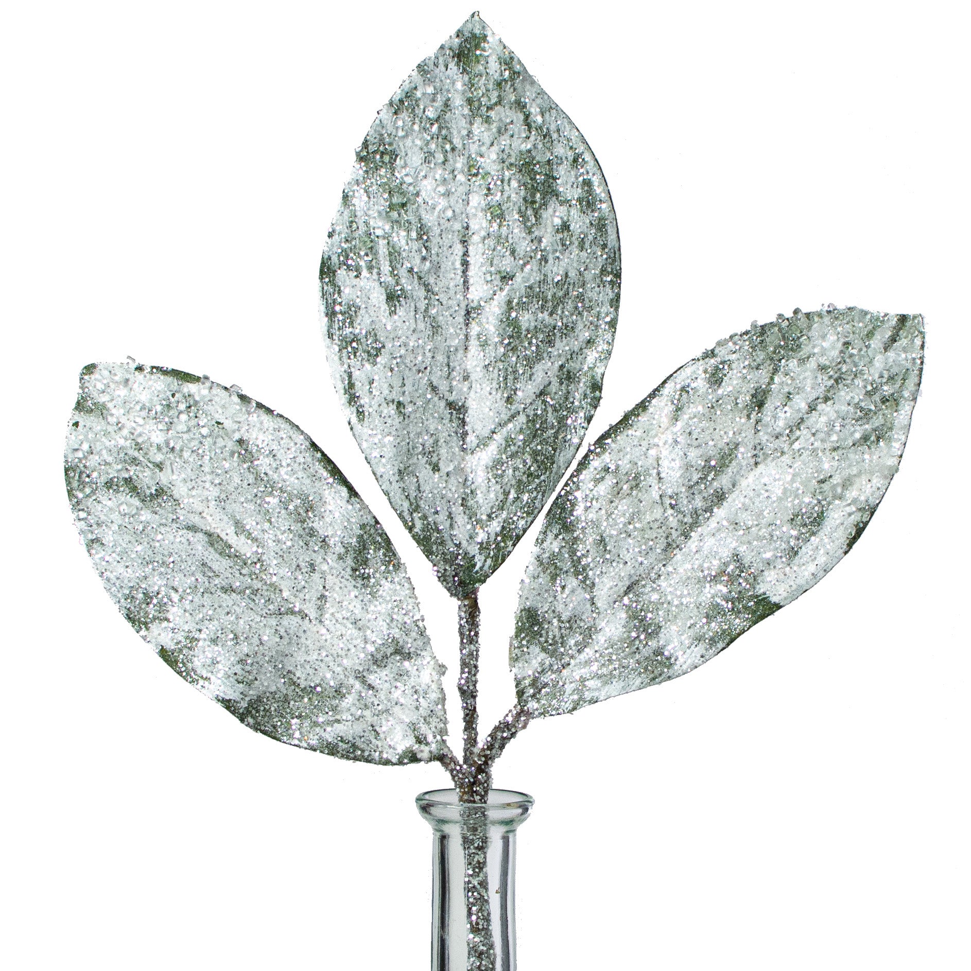 15" Snowy Magnolia Leaf Pick Item Number: XX7890