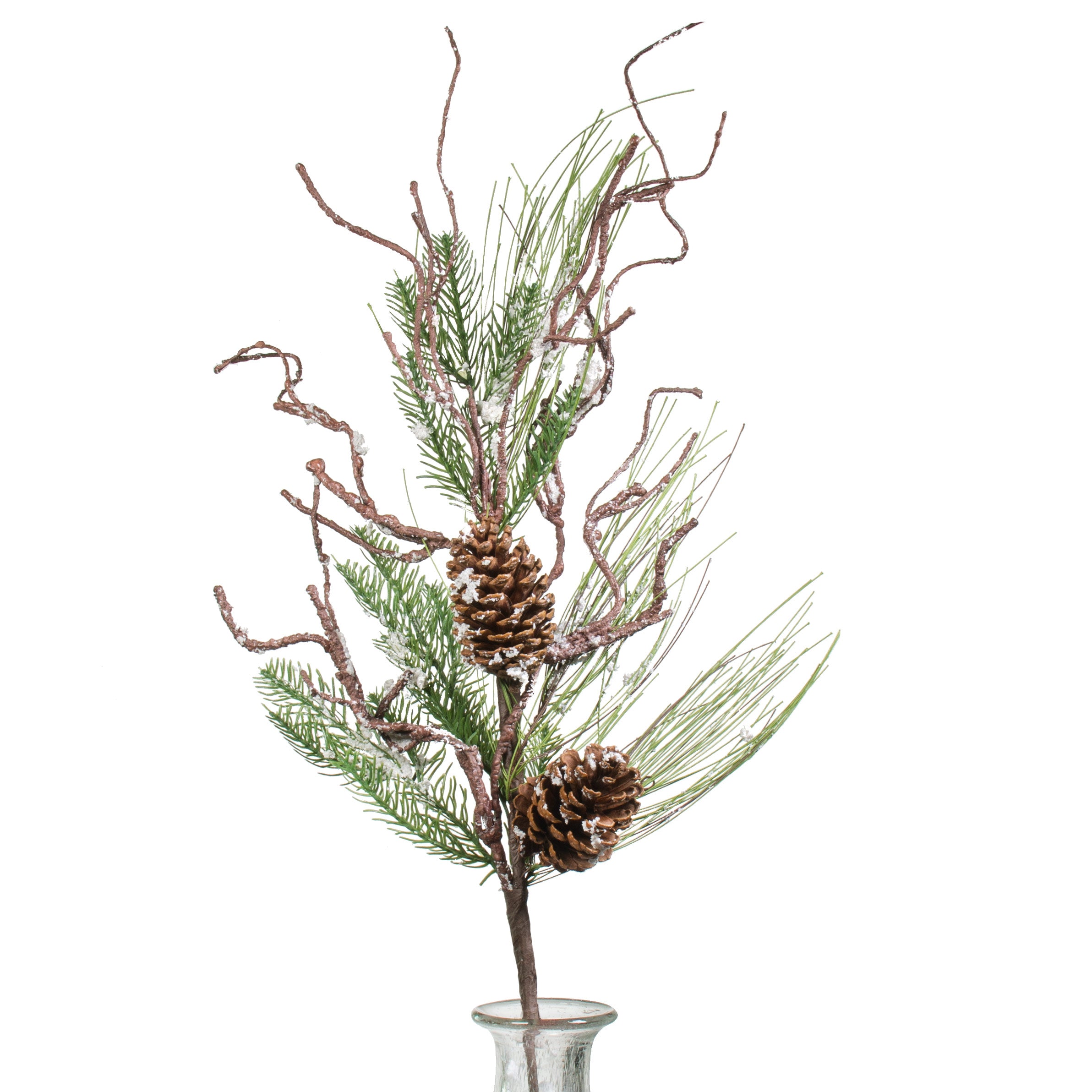 36" Snowy Mixed Pine Spray Item Number: ISB39380