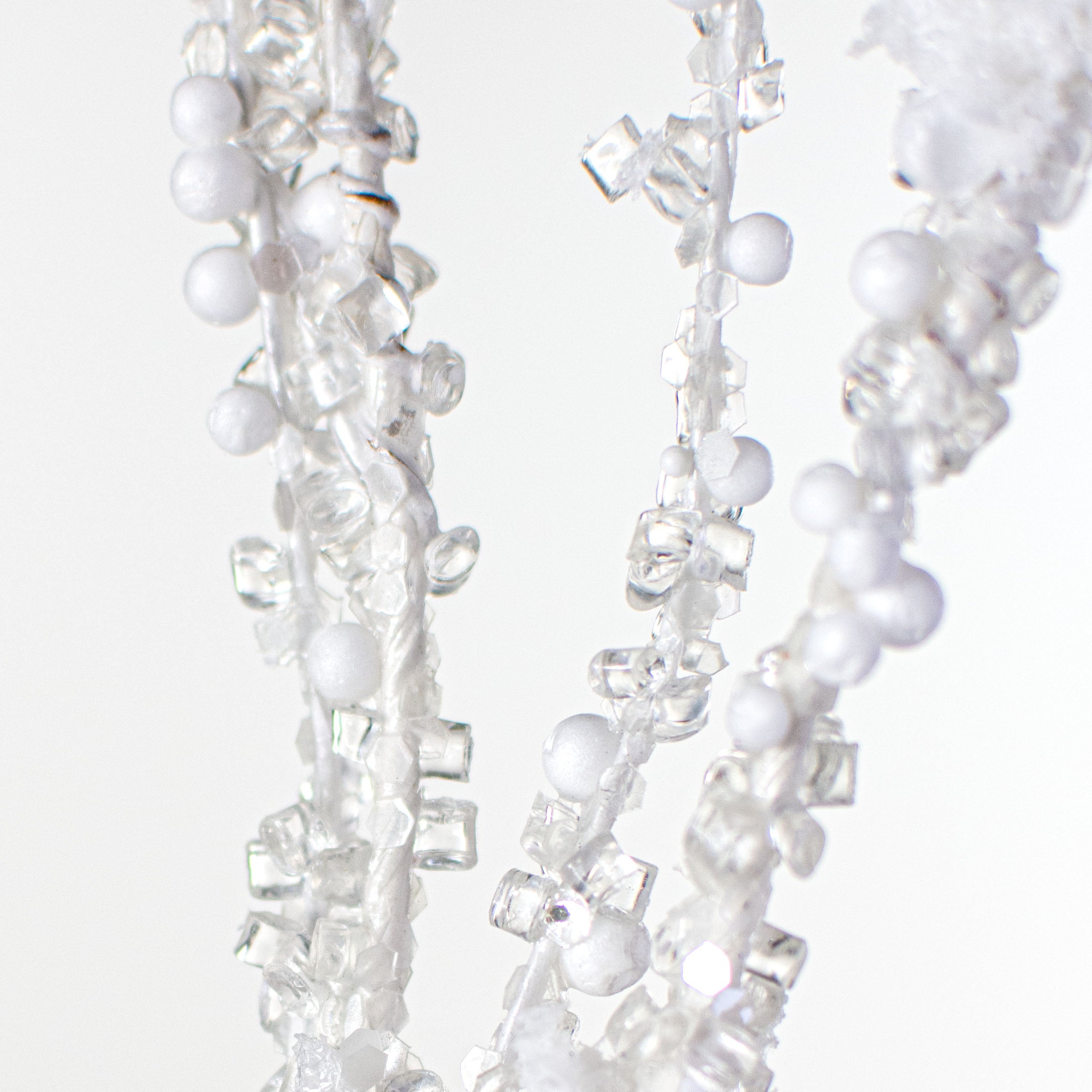 32" Snowy Twig Spray: White Lifestyle Photo