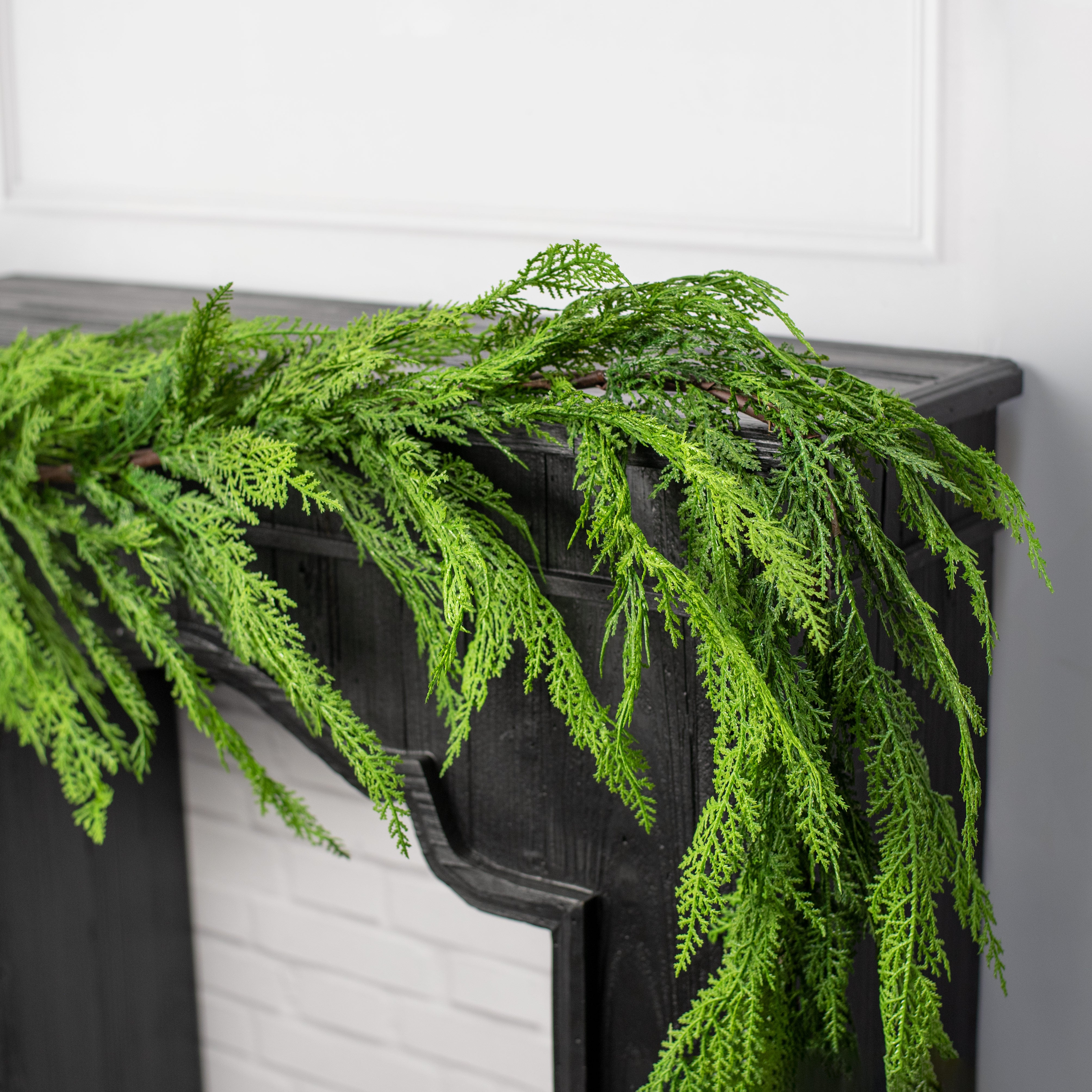 6' Soft Cedar Garland Lifestyle Photo