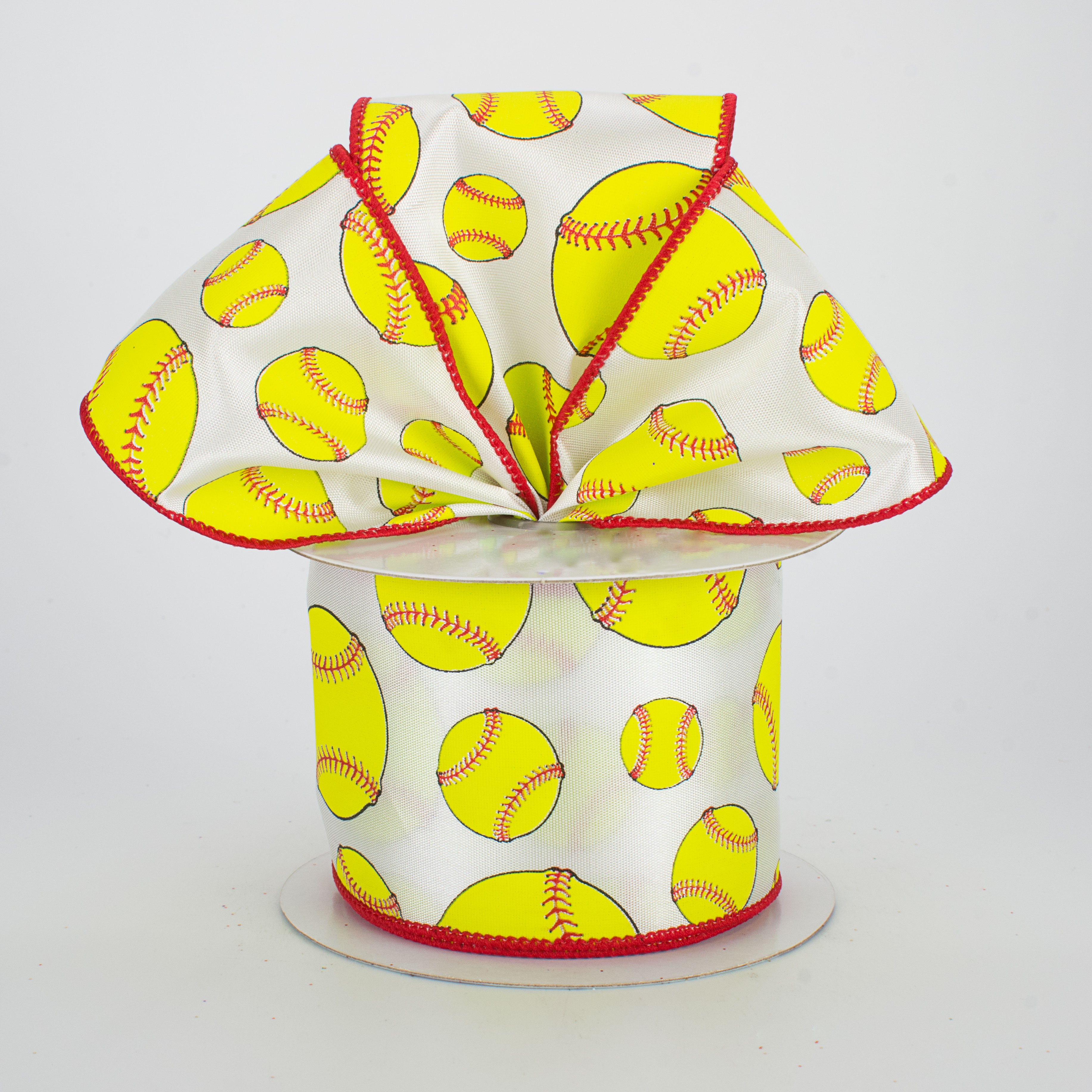 2.5" Softball Ribbon (10 Yards) Lifestyle Photo