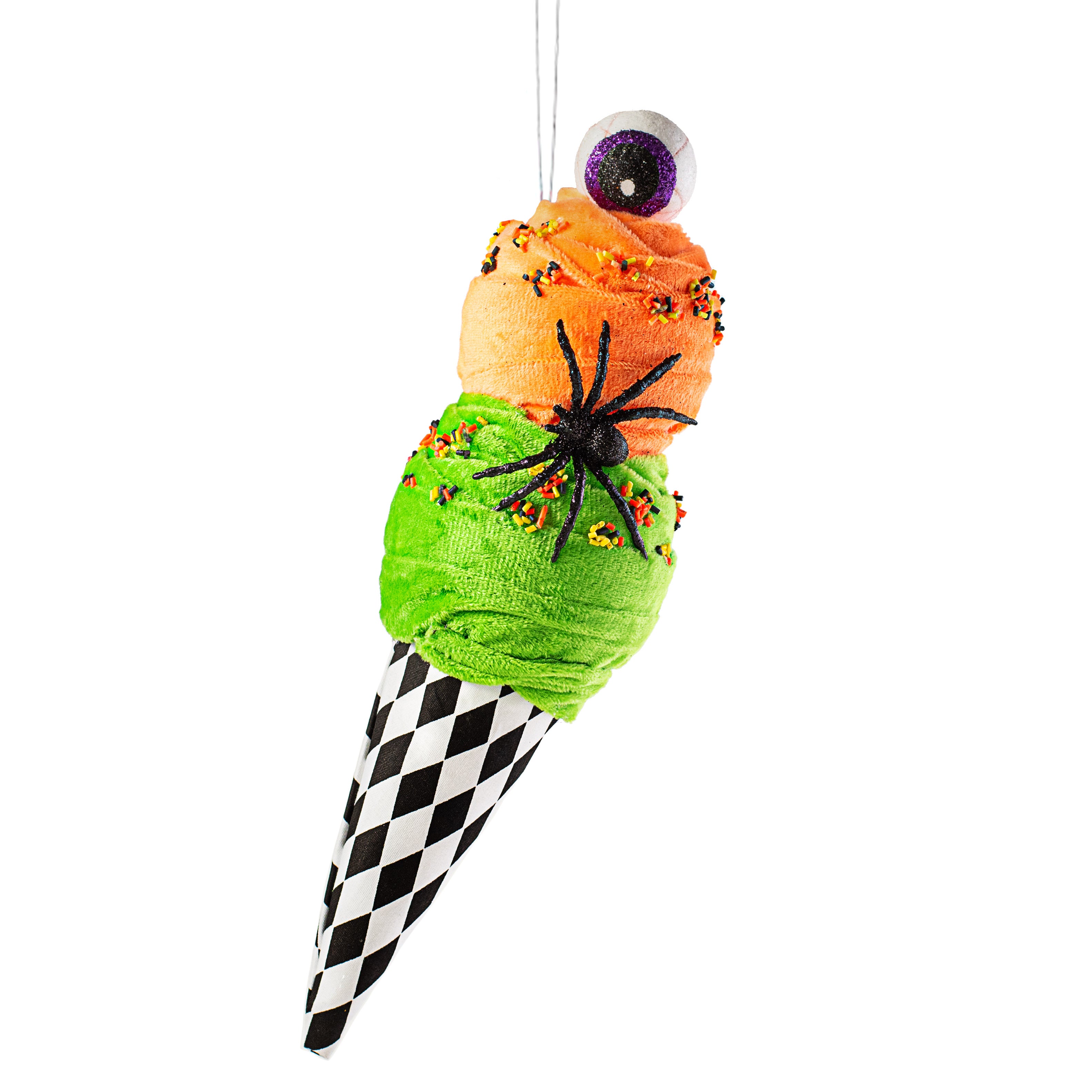 12" Spider & Eyeball Halloween Ice Cream Item Number: 56777HAL