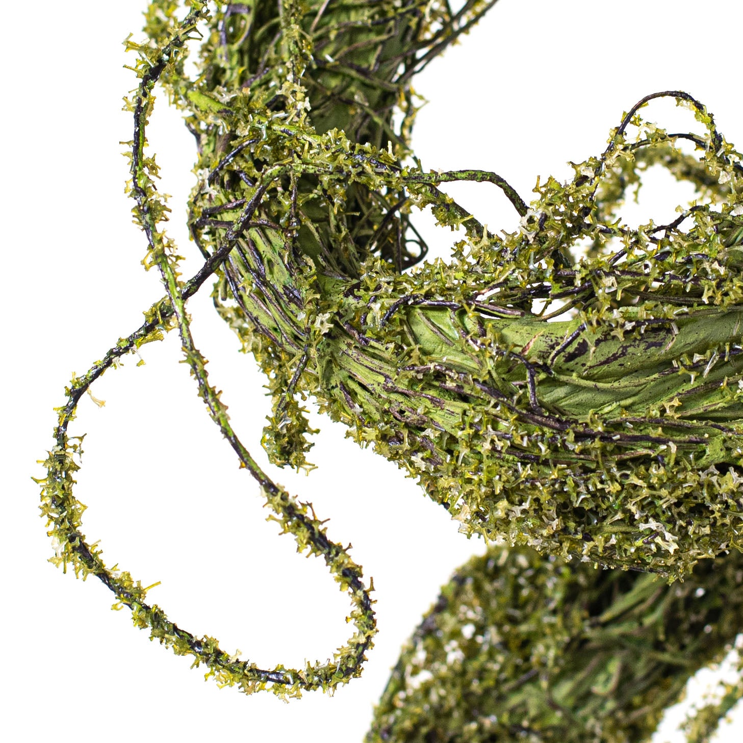 32" Spiral Moss Branch detail photo 3