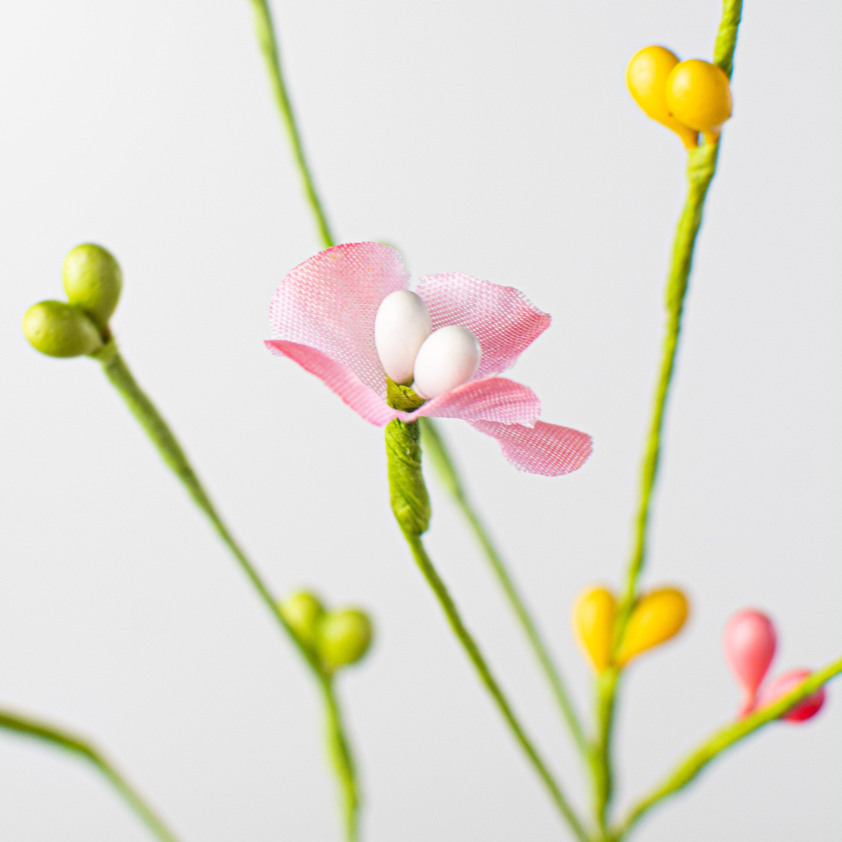 16" Spring Blossom Pips with Butterfly Pick detail photo 4