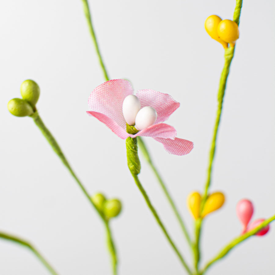 16" Spring Blossom Pips with Butterfly Pick detail photo 4