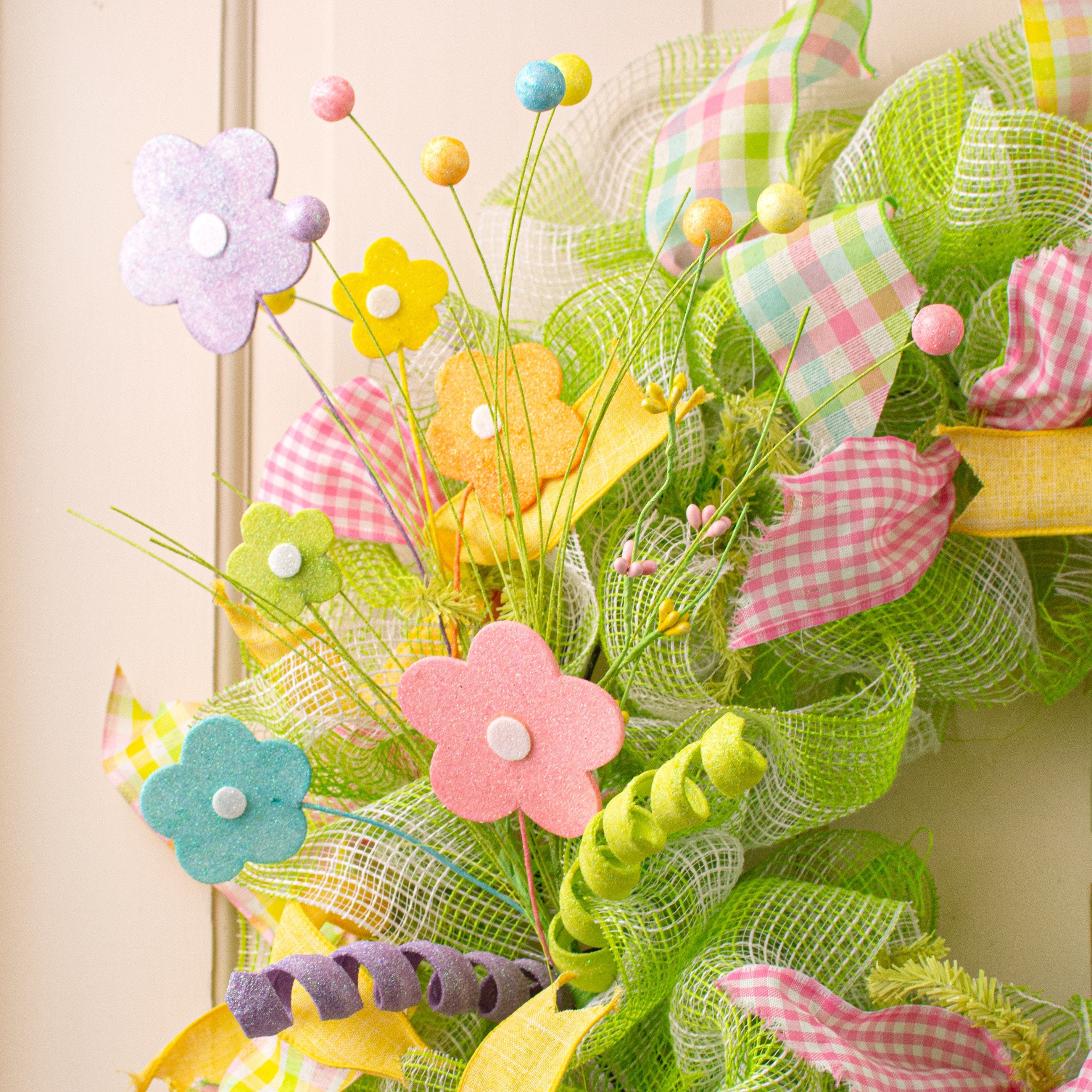 18" Spring Flower Foam Shapes Spray Lifestyle Photo