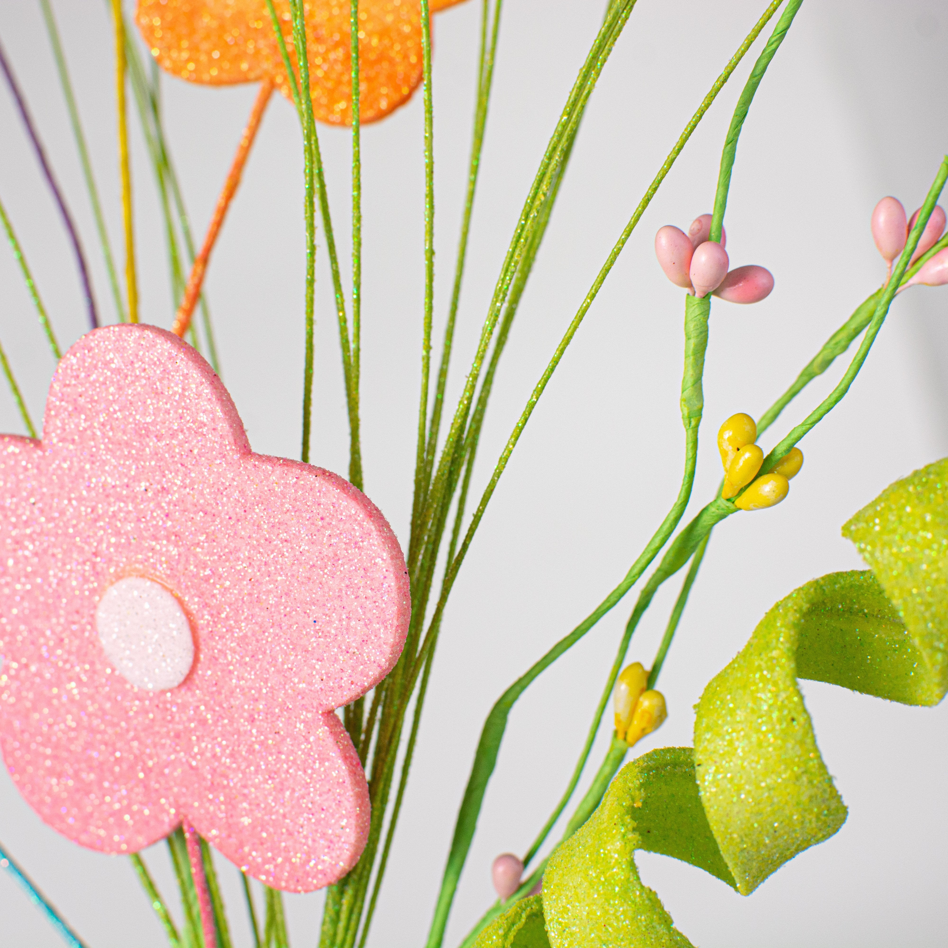 18" Spring Flower Foam Shapes Spray detail photo 3