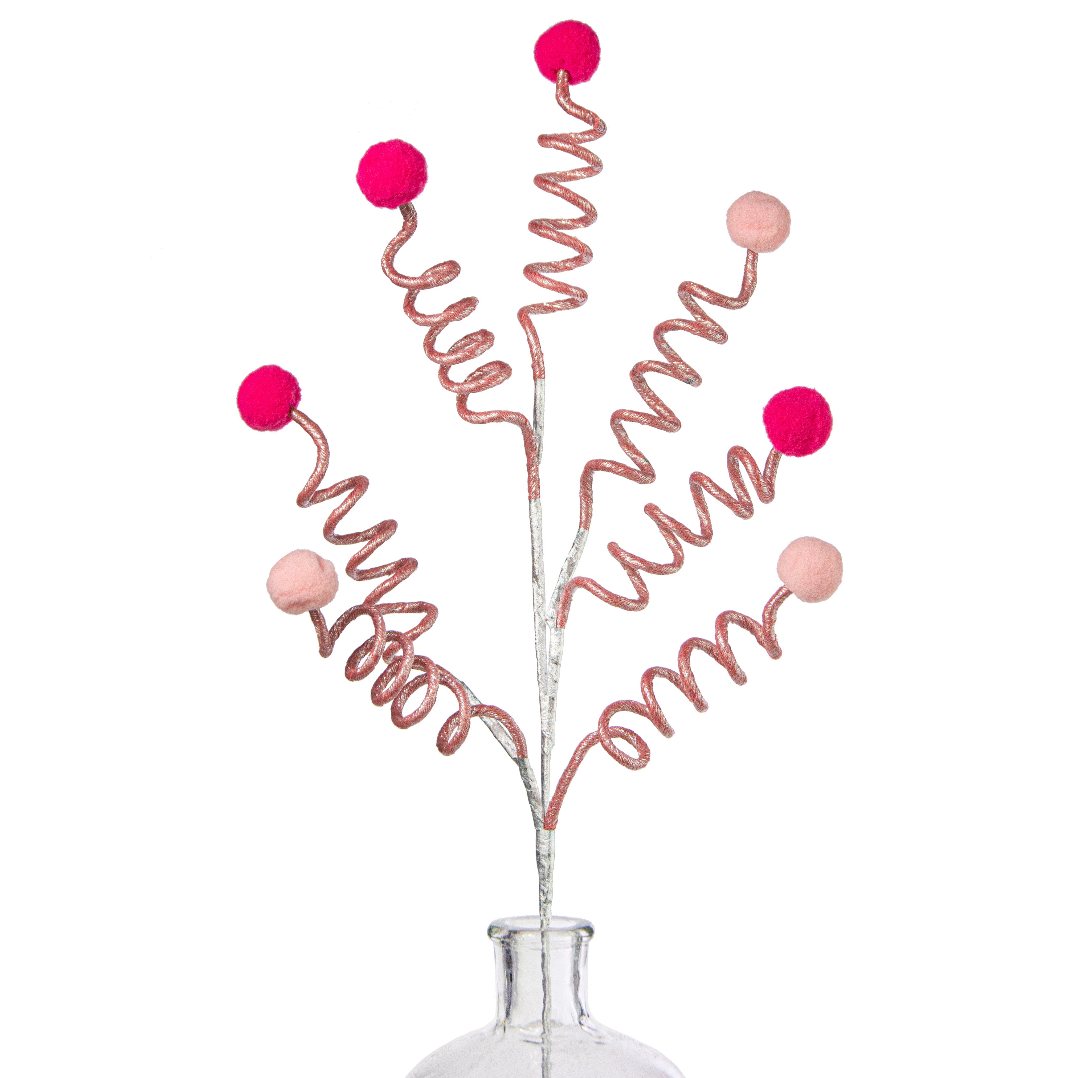29" Springy Ball Spray: Pink & Fuchsia Item Number: 85836PKBT