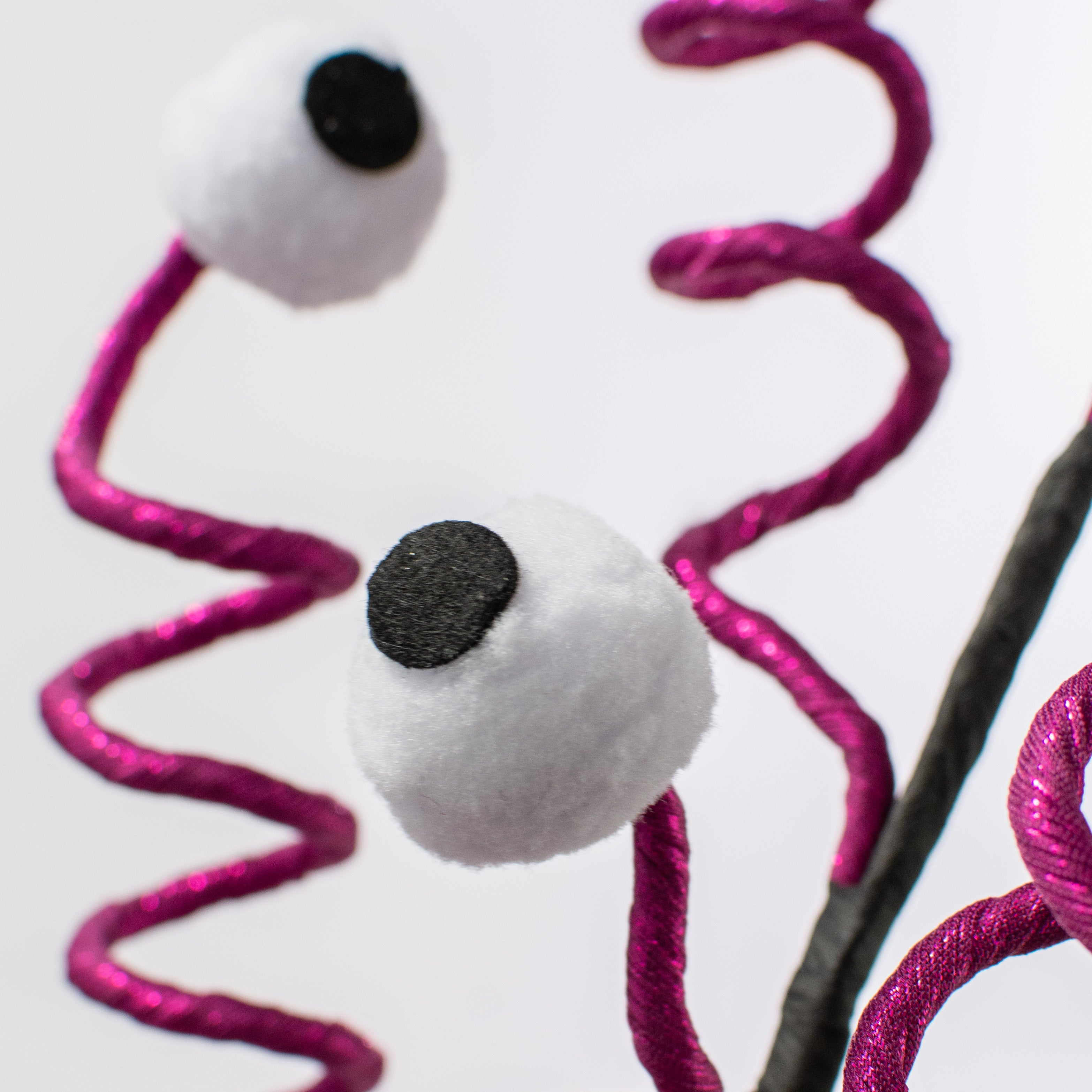 29" Springy Eyeball Spray: Fuchsia Lifestyle Photo