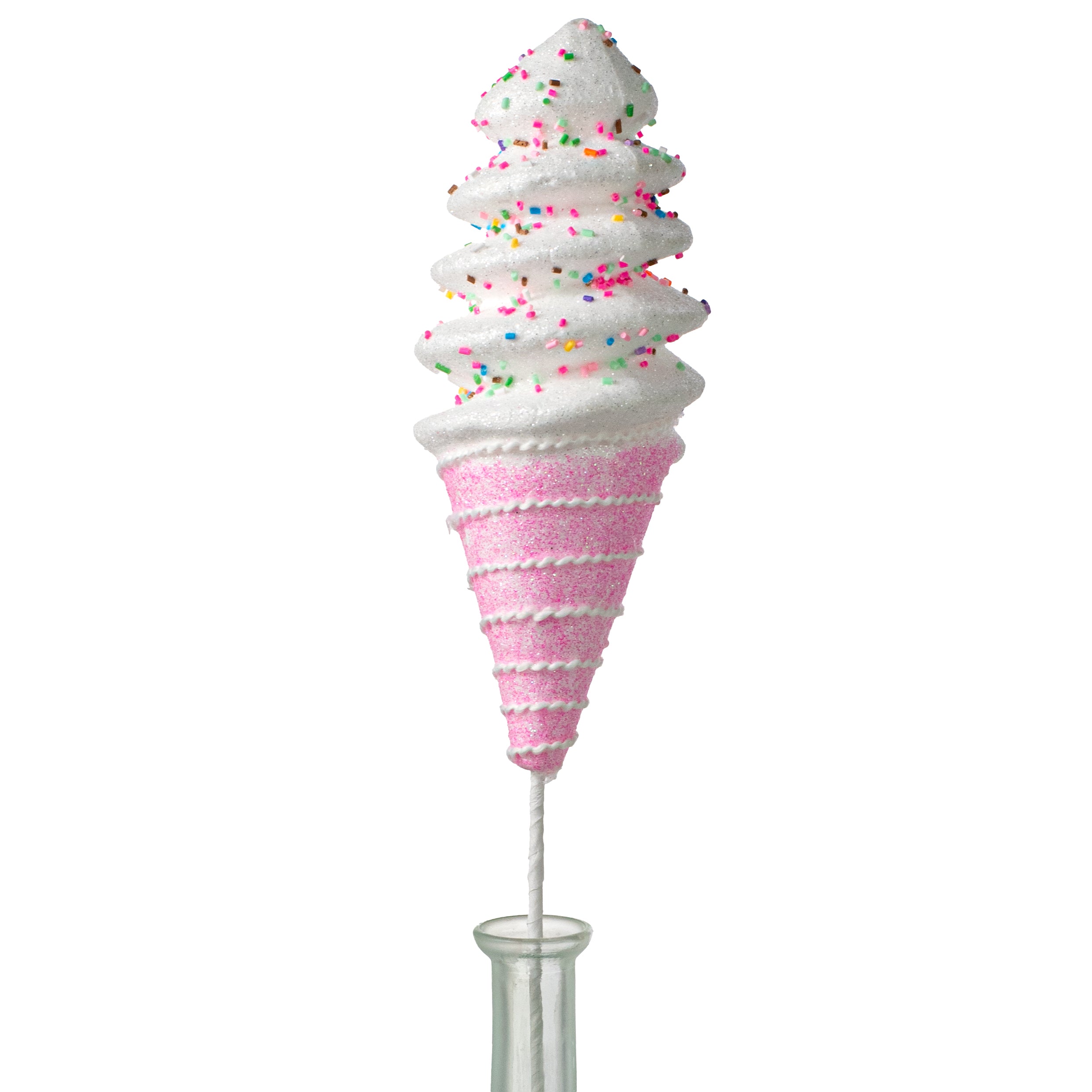 17' Sprinkle Ice Cream Cone Spray: Pink Item Number: 64531