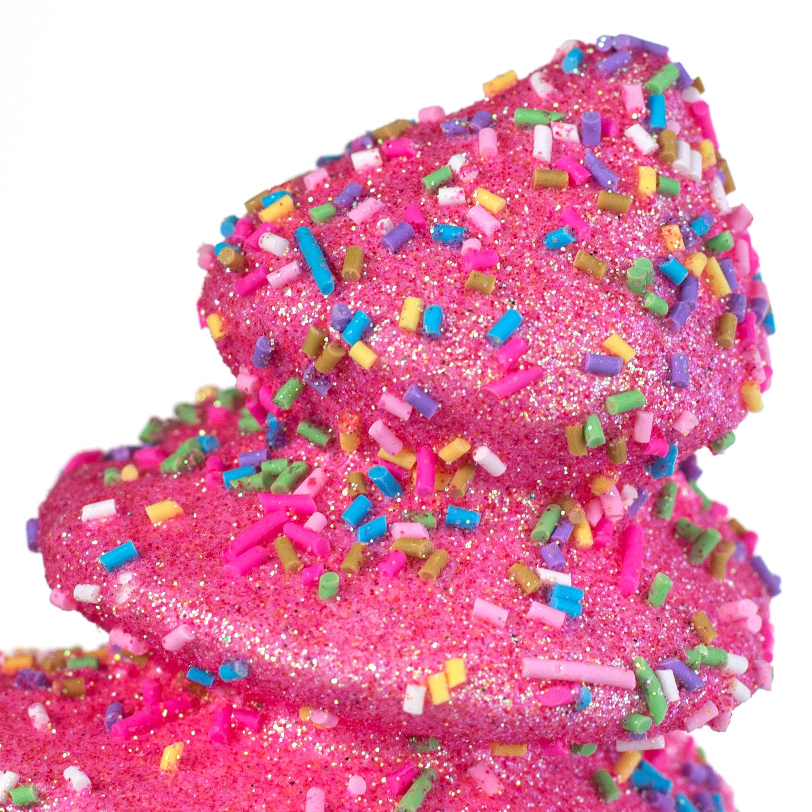 19" Sprinkle Ice Cream Pick: Fuchsia Pink detail photo 3