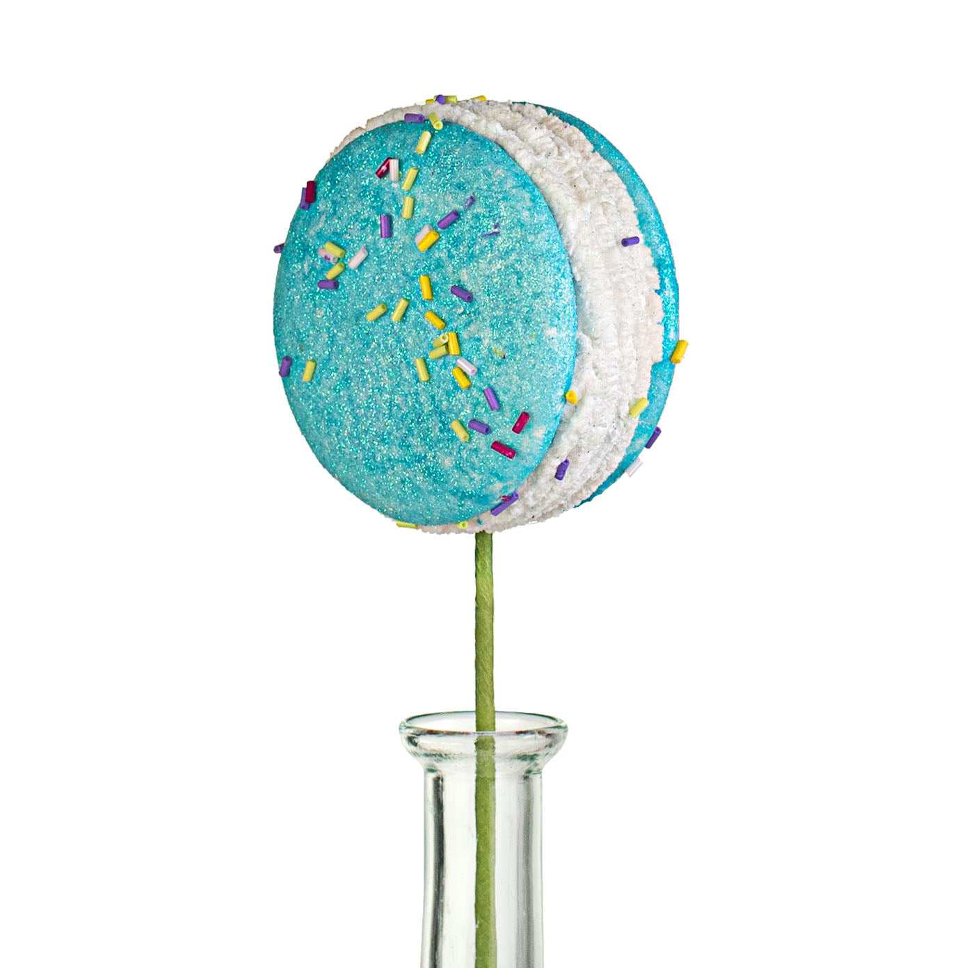 13" Sprinkle Macaron Pick: Blue Item Number: 85465BL