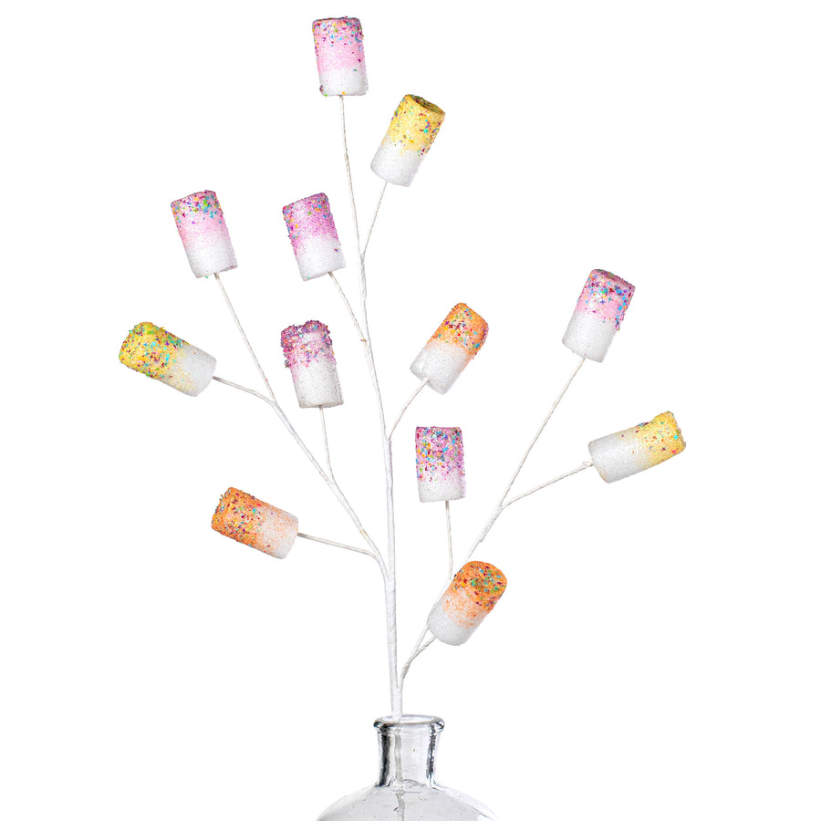 29" Sprinkle Marshmallow Spray: White & Multi-Color Item Number: 202007