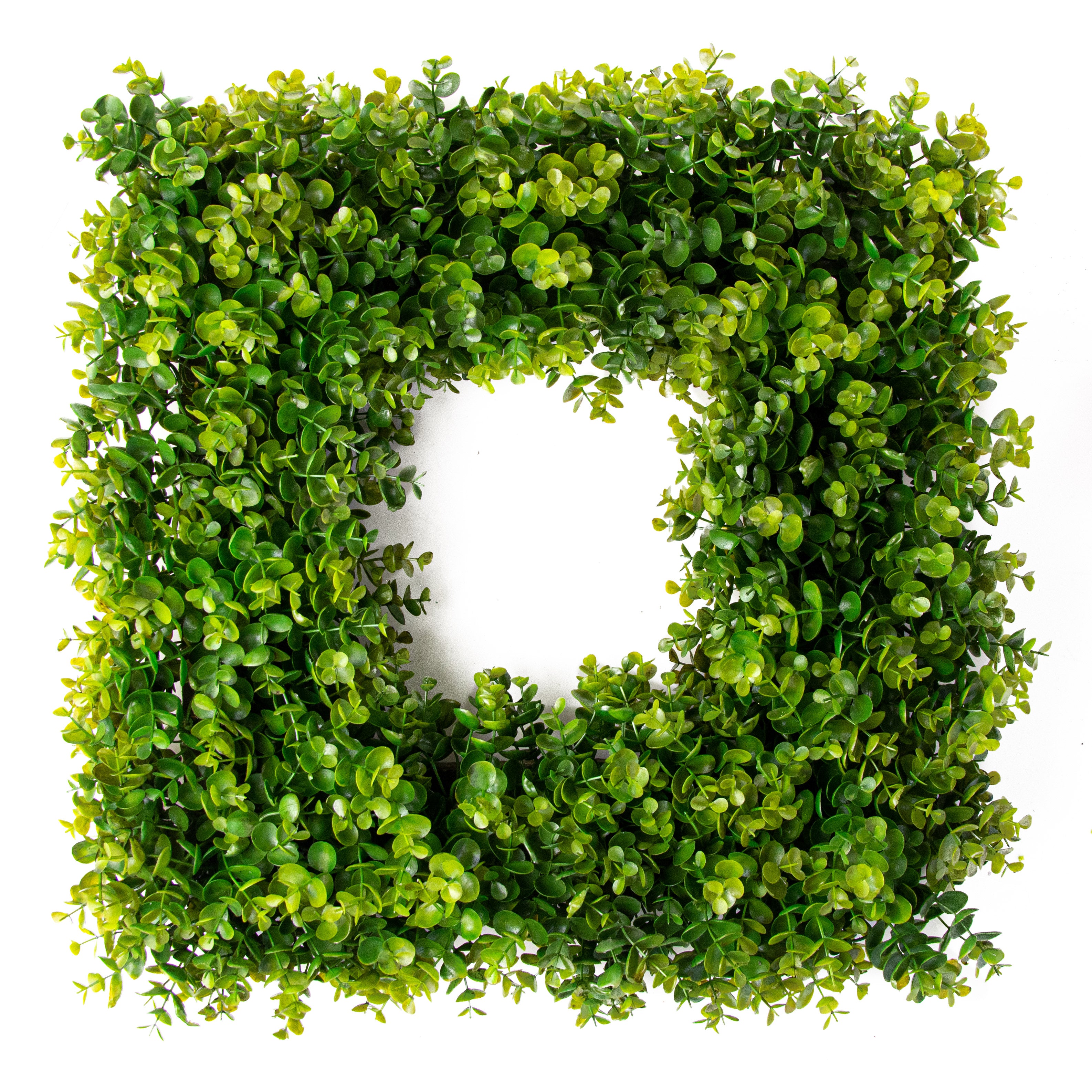 22" Square Eucalyptus Wreath Item Number: 13550GN