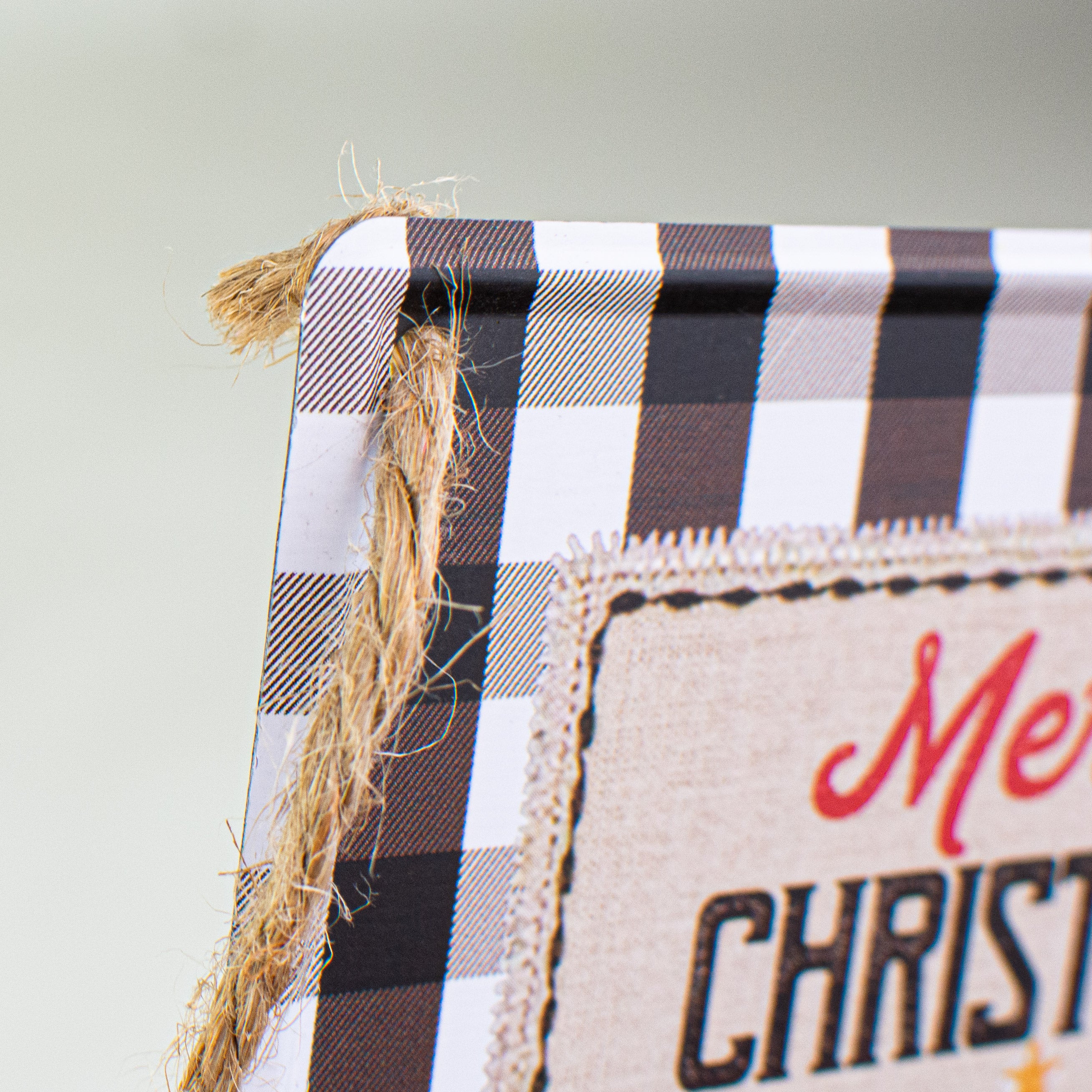 5" Square Tin Signs: Christmas (8 Assorted) detail photo 3