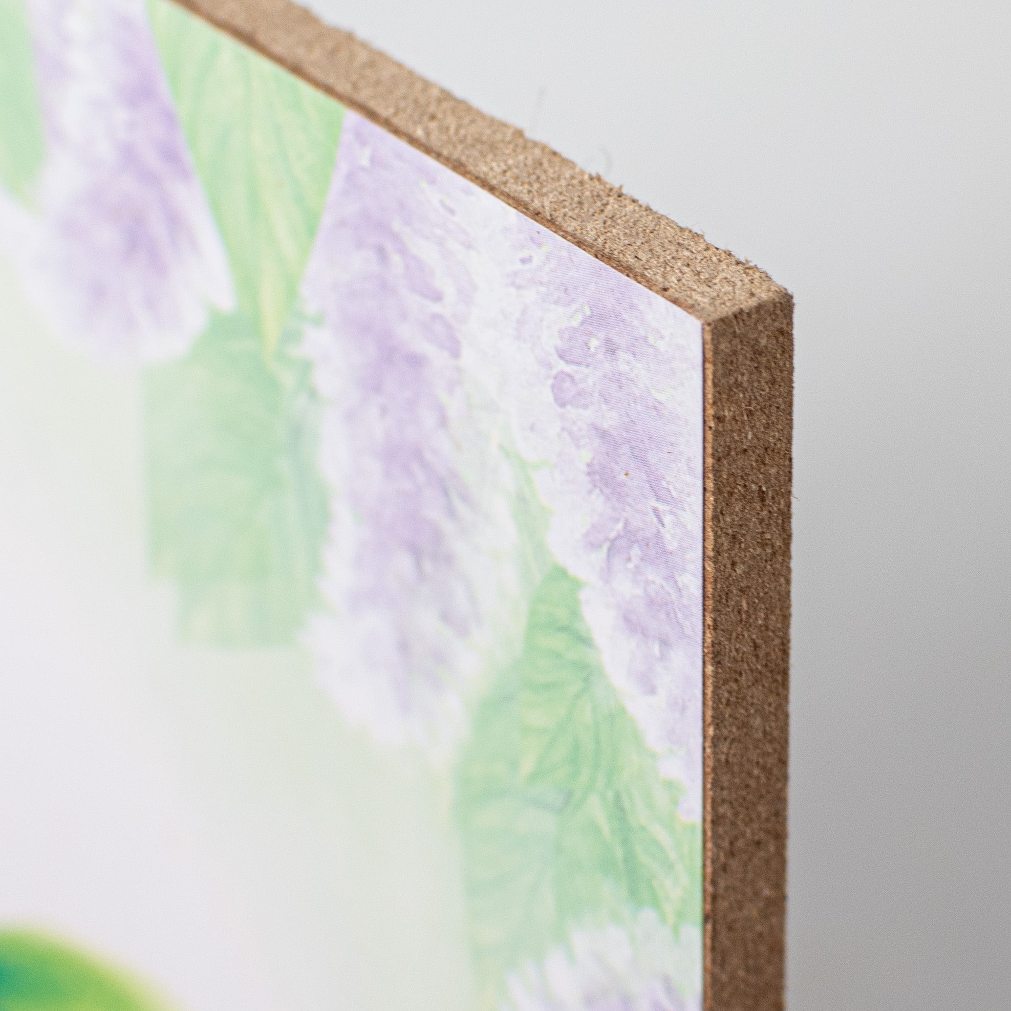 10" Square Wooden Sign: Apart, Forever In Our Hearts detail photo 3