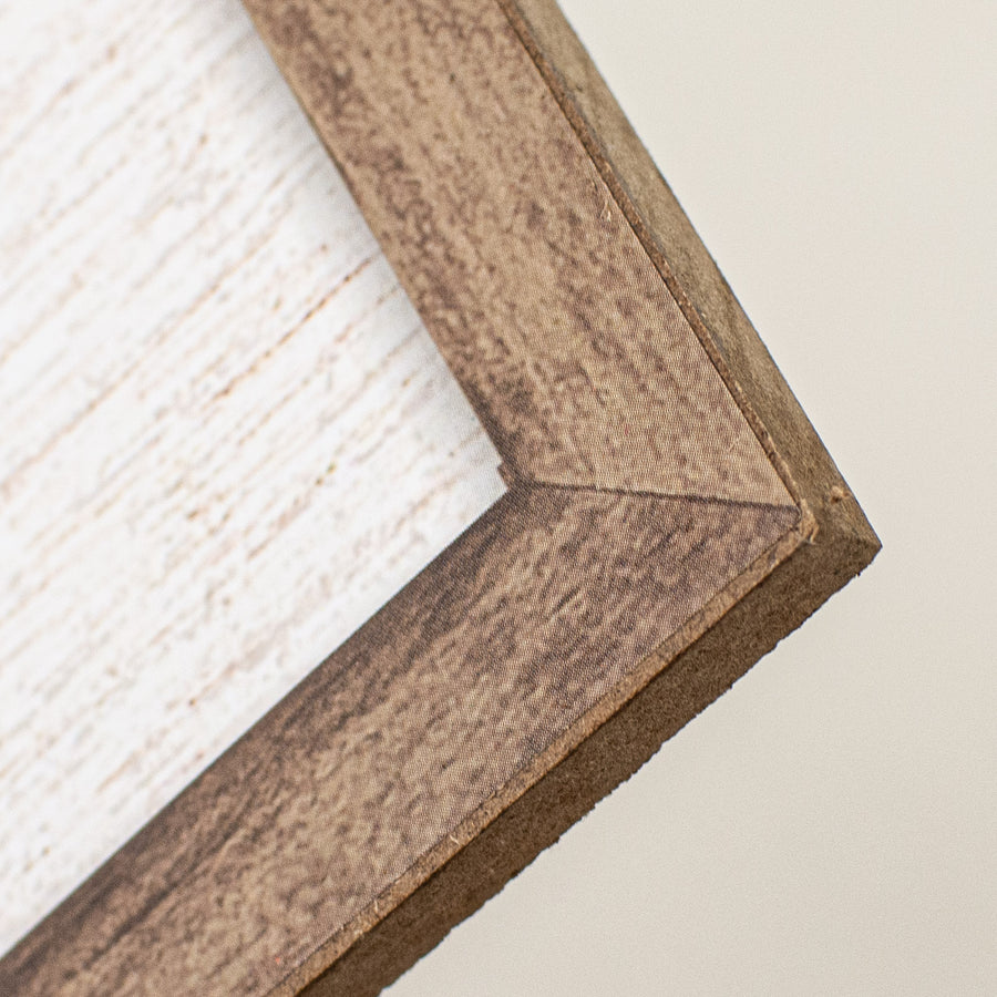10" Square Wooden Sign: Hey Y'all detail photo 3