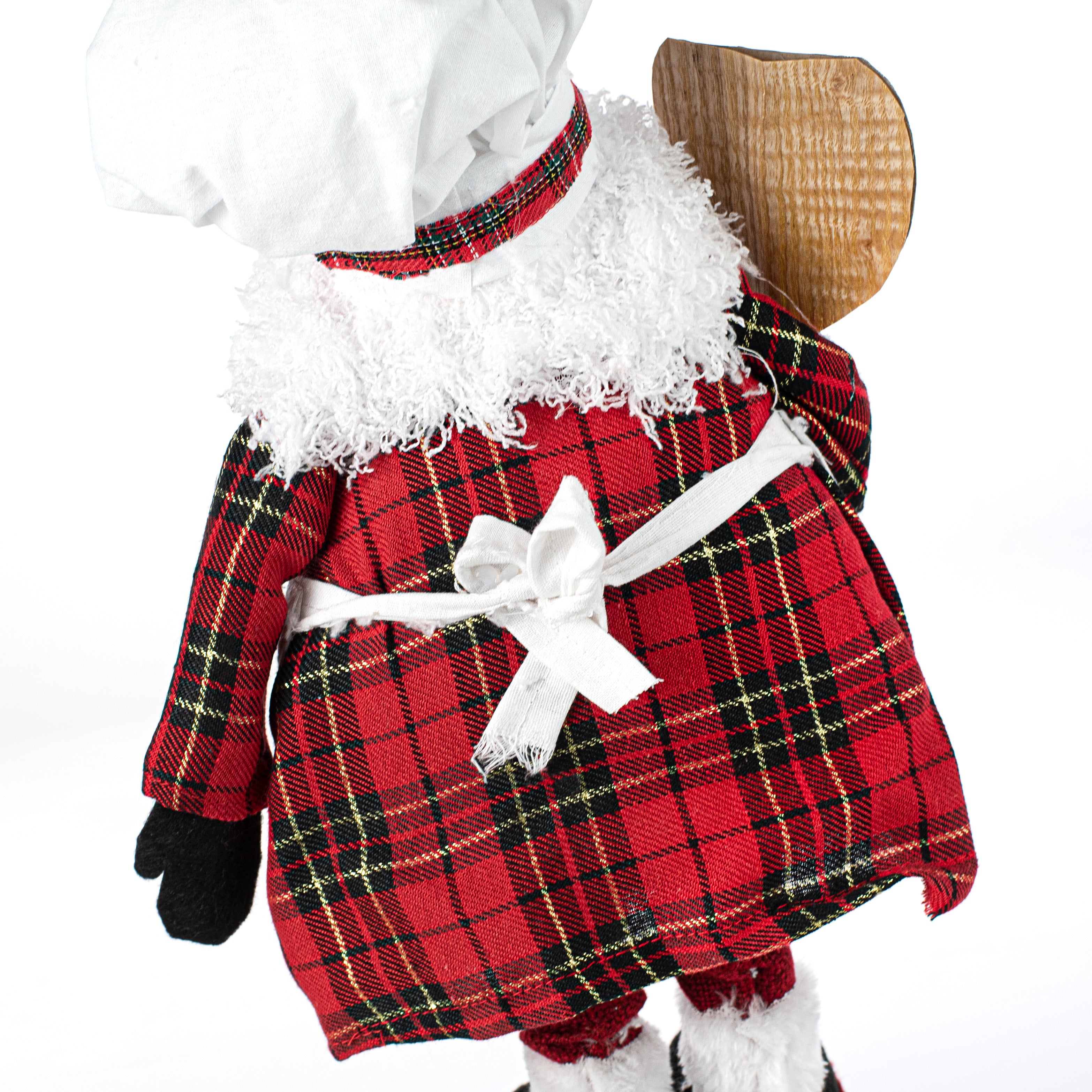 16" Standing Chef Santa Decoration detail photo 5