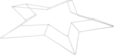 16" Star Wire Form: White Lifestyle Photo