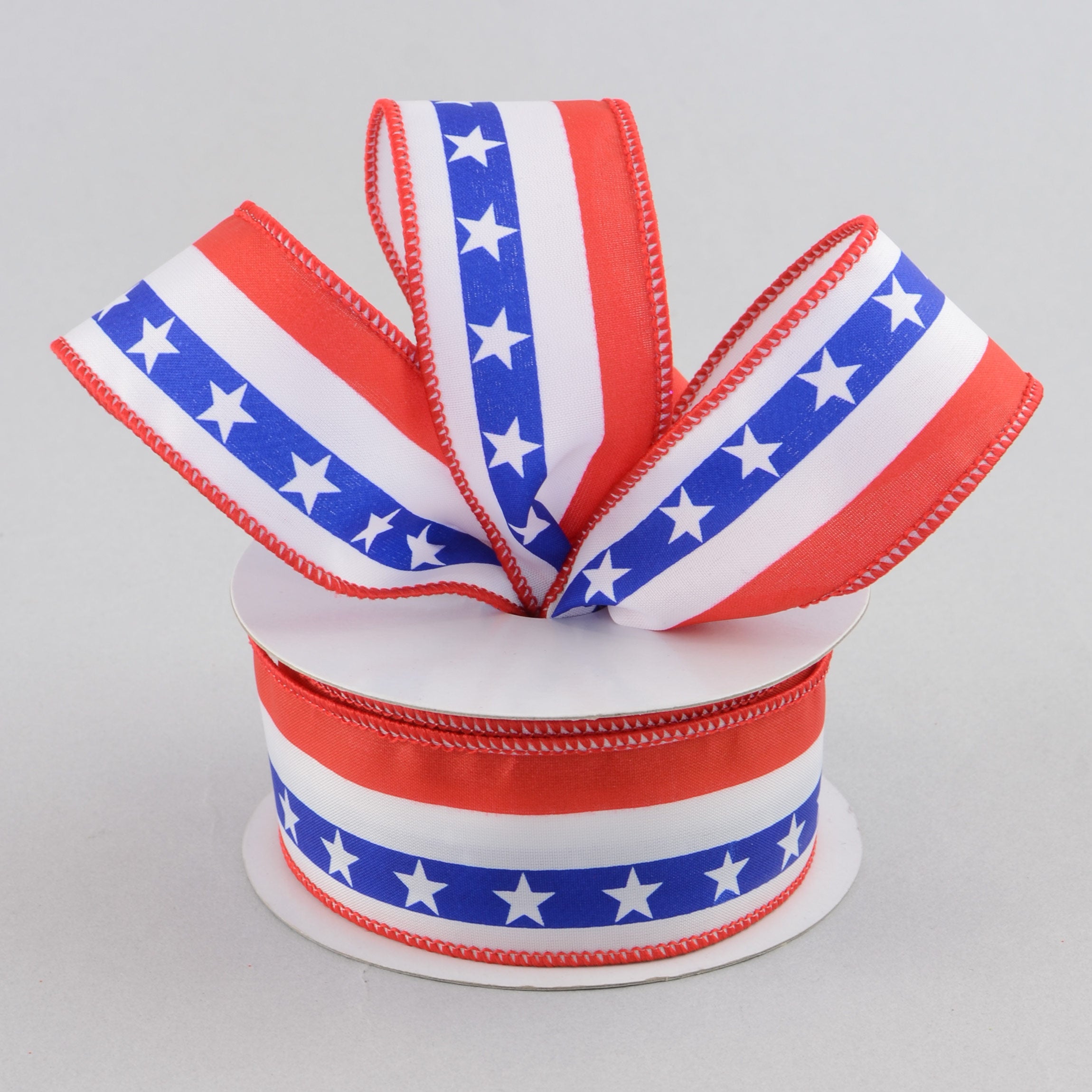 1.5" Stars and Stripes Ribbon (10 Yards) Lifestyle Photo