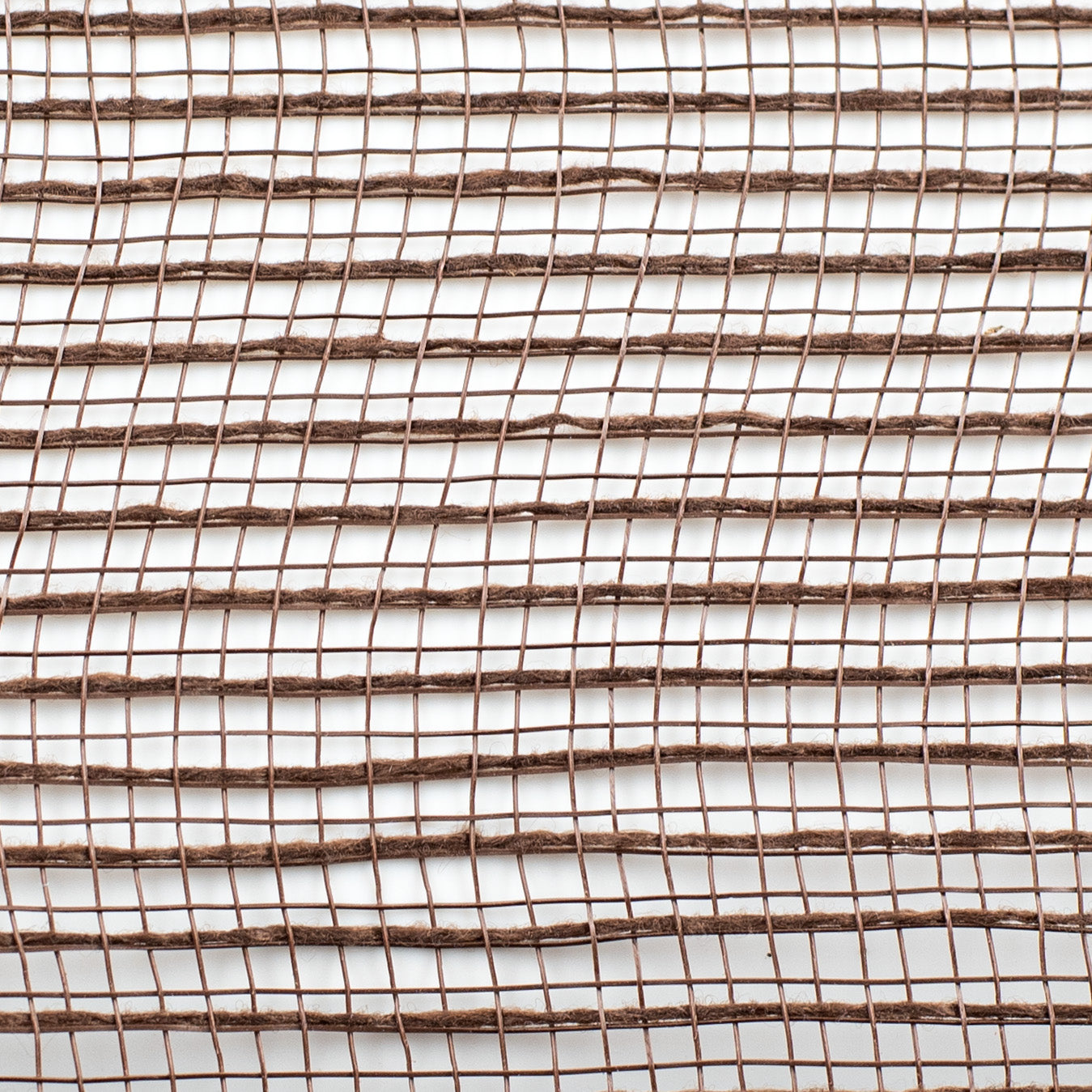 10" Stripe Fabric Mesh: Chocolate Brown detail photo 3
