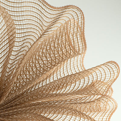 10" Stripe Fabric Mesh: Natural Lifestyle Photo