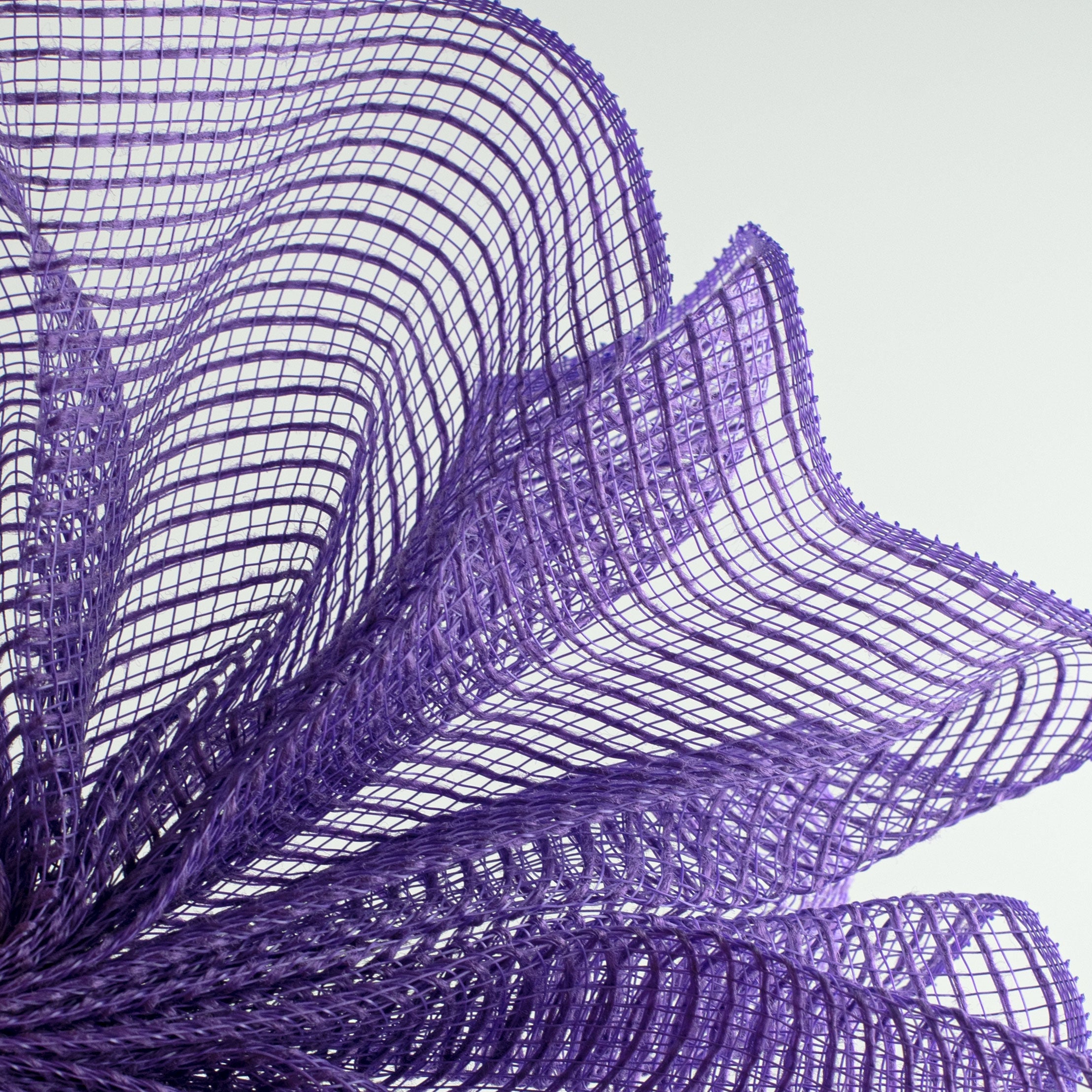 10" Stripe Fabric Mesh: Purple Lifestyle Photo