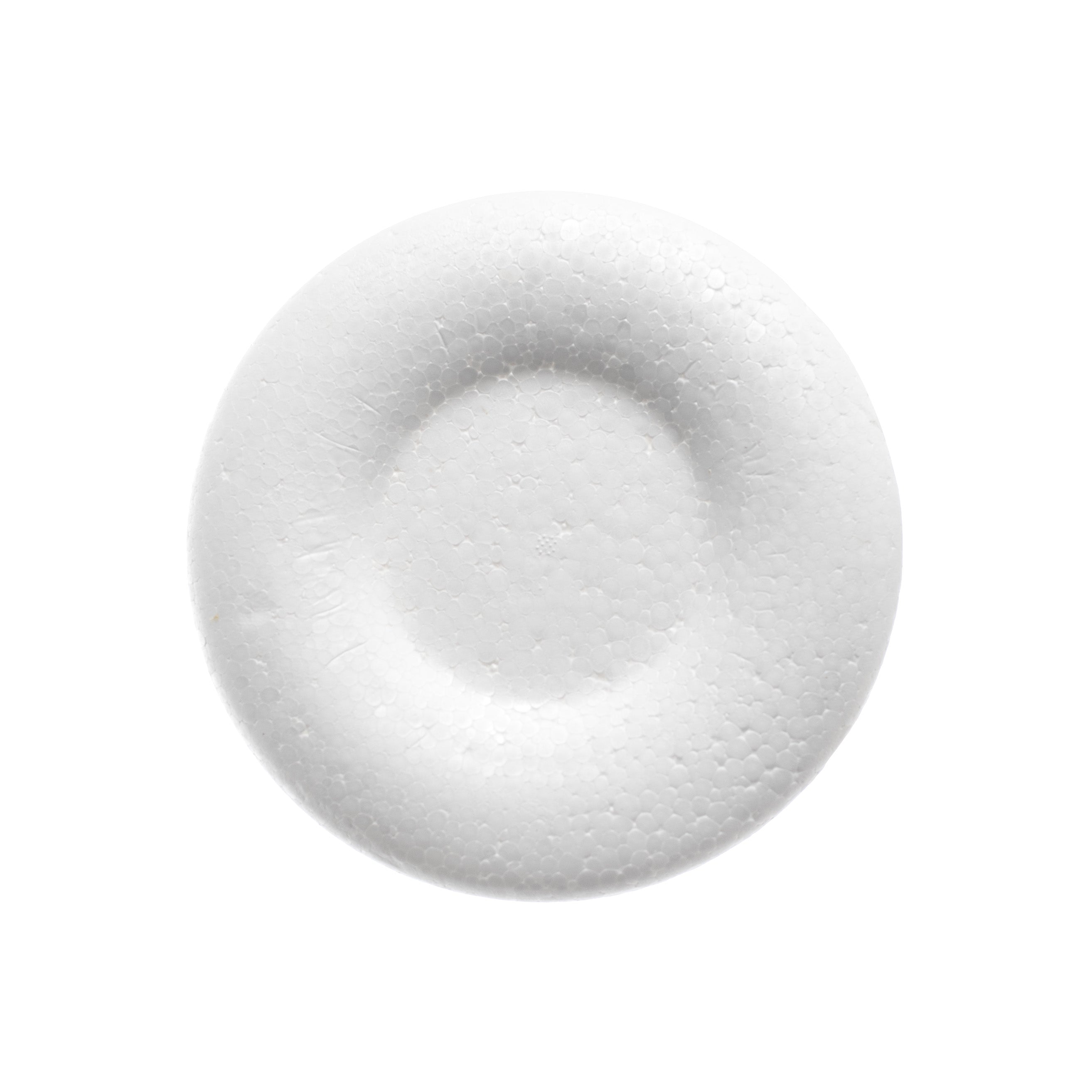 6.25" Styrofoam Flower Center: White Item Number: MD0961