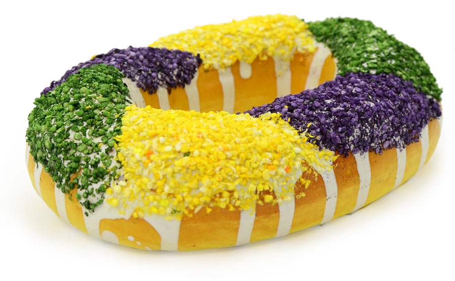 4.75" Styrofoam King Cake Decoration Lifestyle Photo