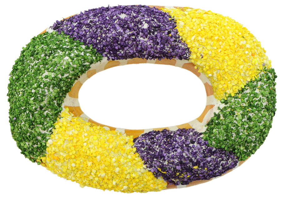 4.75" Styrofoam King Cake Decoration Item Number: HG1003