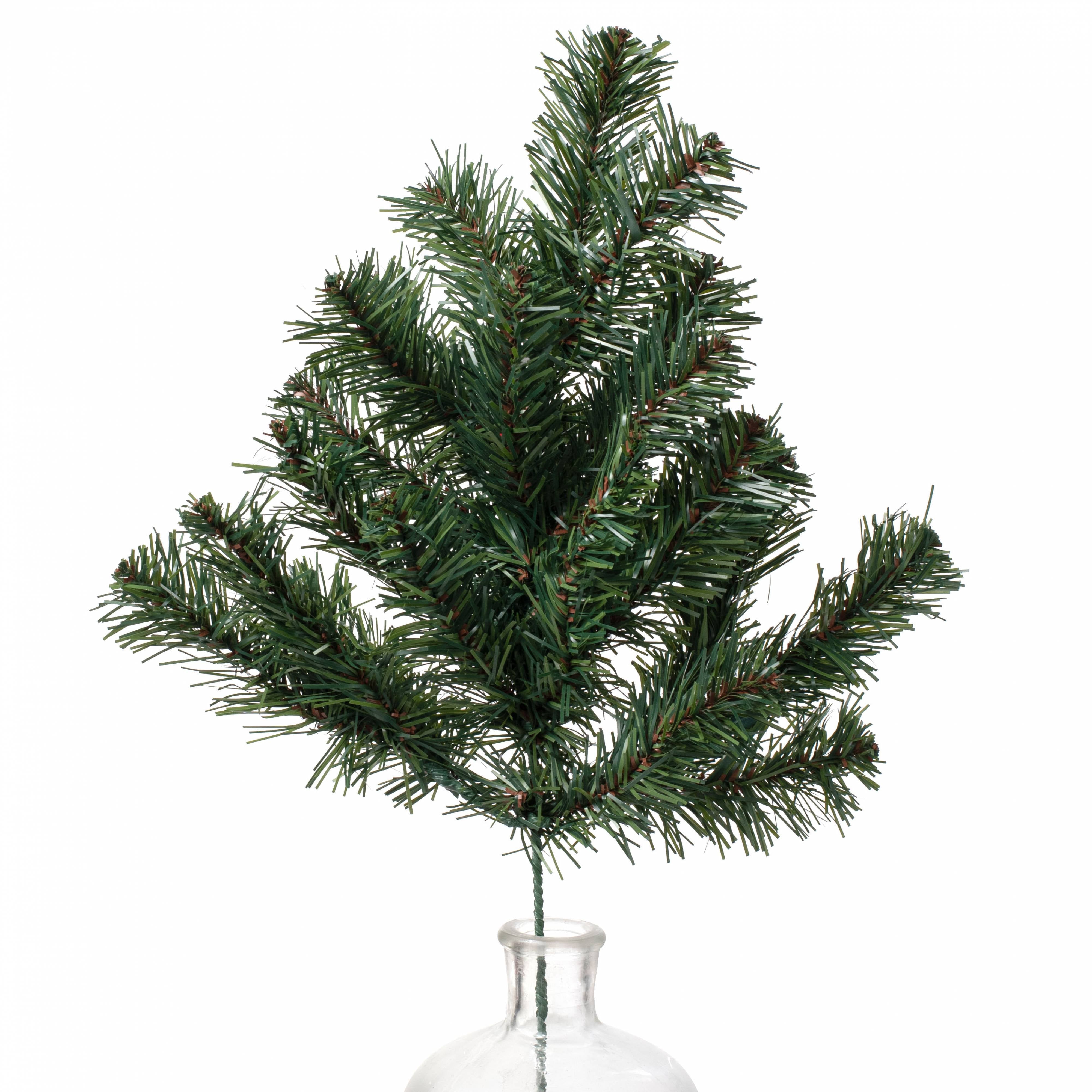 24" Sugar Pine Spray: Two-Tone Green Item Number: 86171SP24