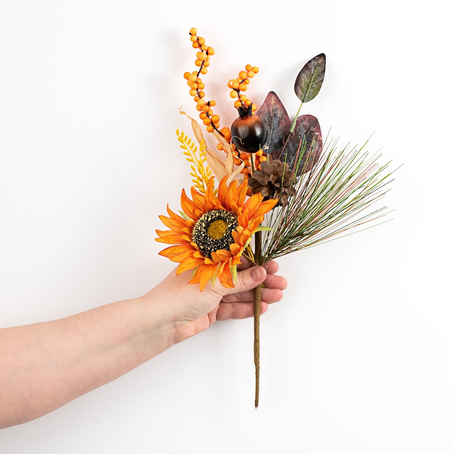 15" Sunflower Berry Pick detail photo 3