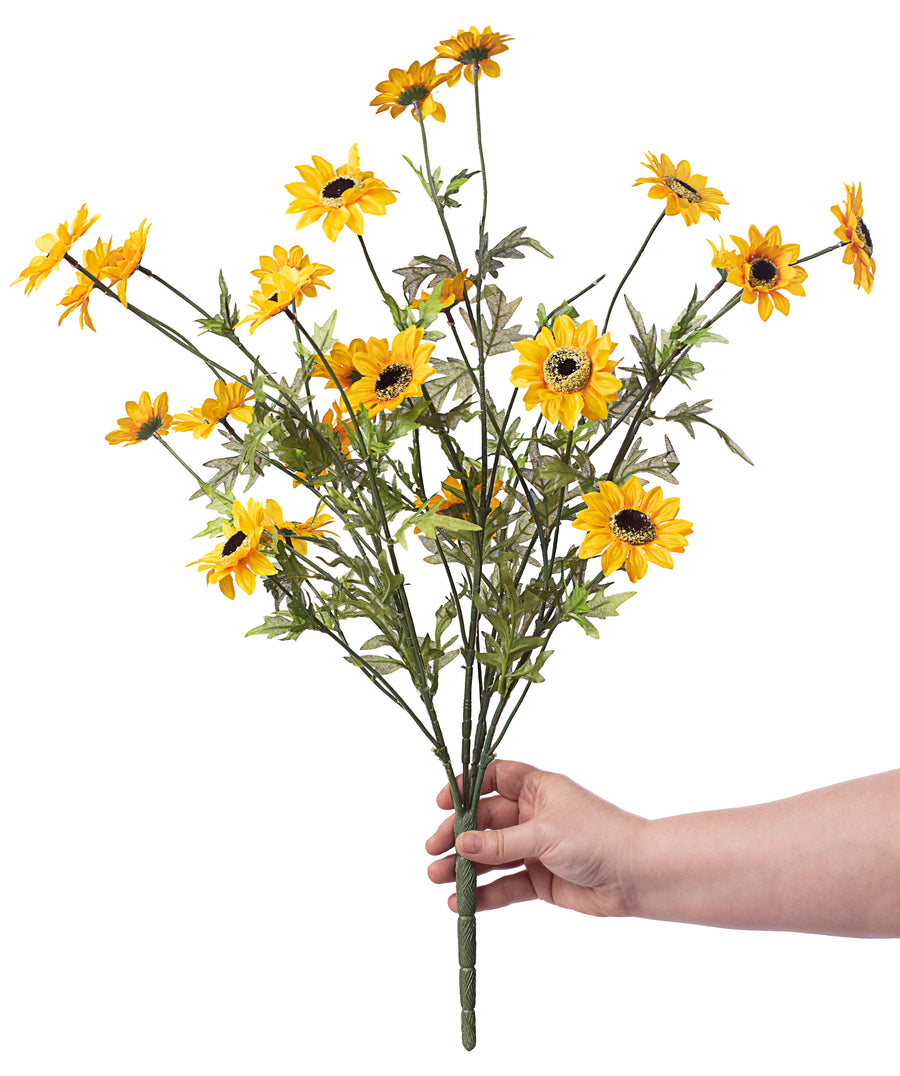 25" Sunflower Bush Lifestyle Photo